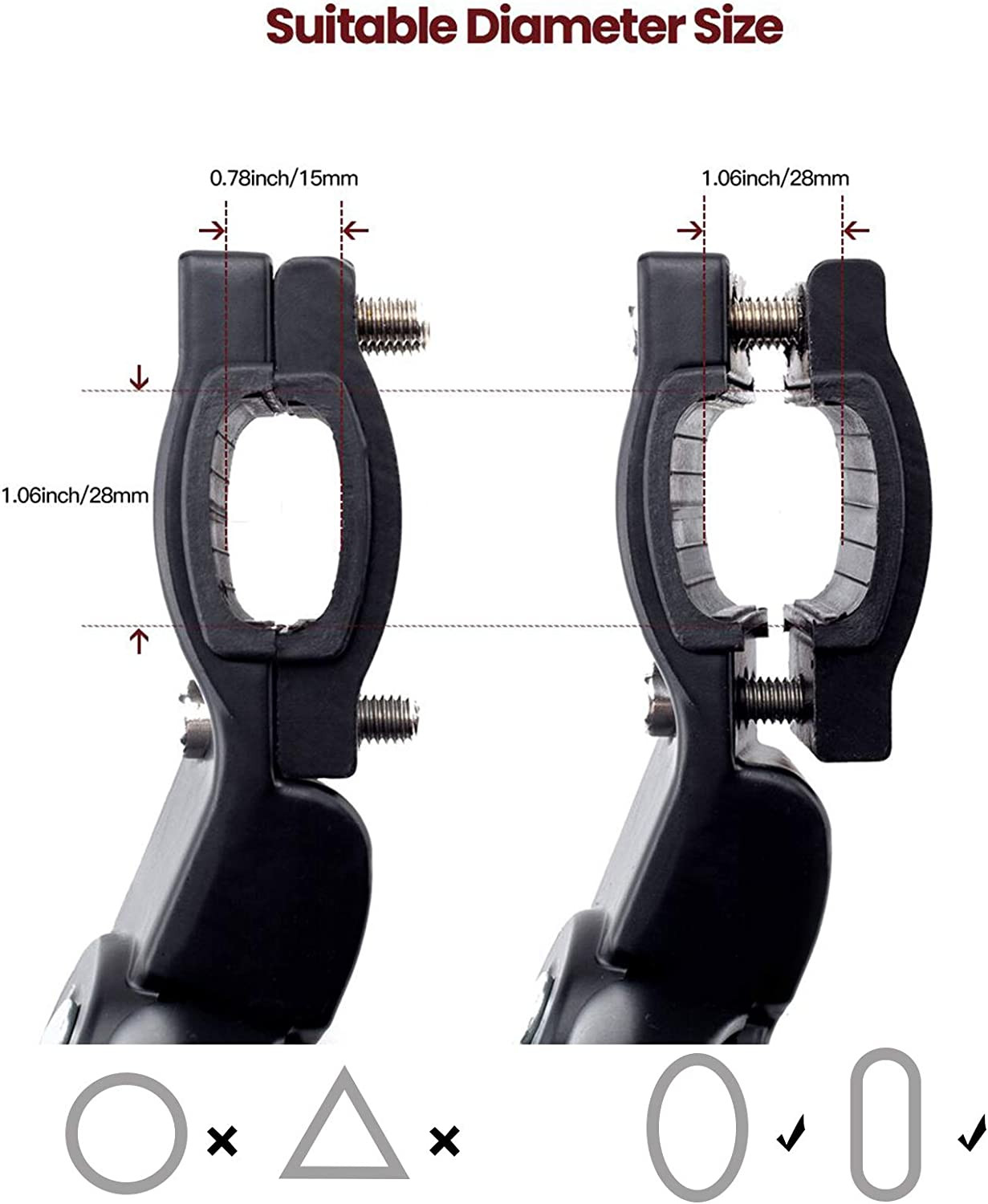 Adjustable Bike Kickstand Aluminum Rear Side Bicycle Stand for Bike 22"-26"