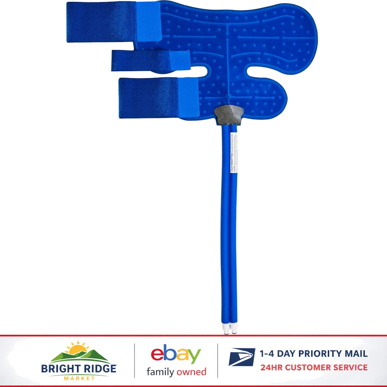 Broad Coverage Shoulder Pad for Cold Therapy and Pain Relief - Adjustable Fit