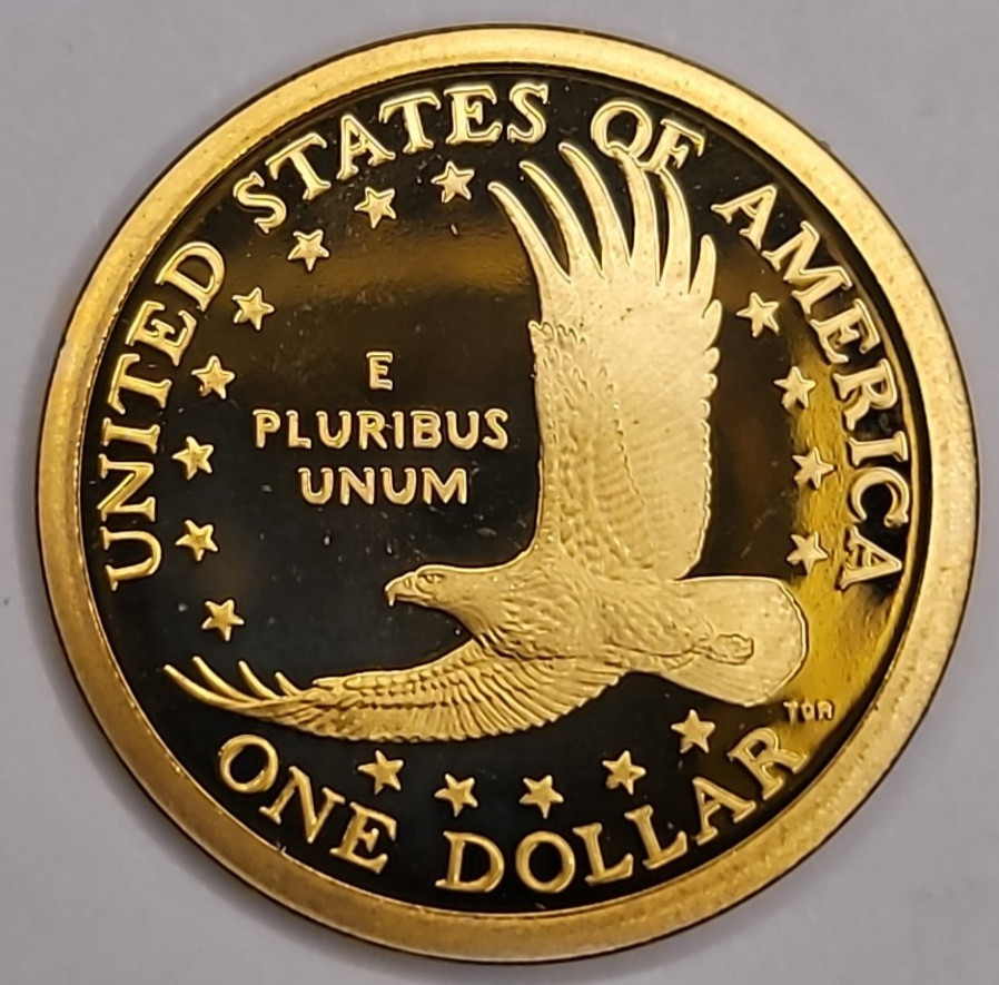 2007 S Gem Proof DCAM Native American Sacagawea Dollar
