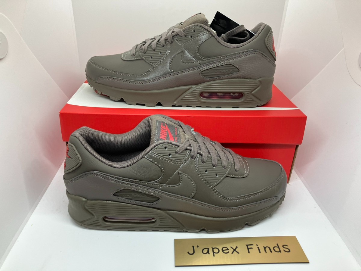 Nike Air Max 90 Essential IH2063-201 Cave Stone Adobe Brown Men's Size