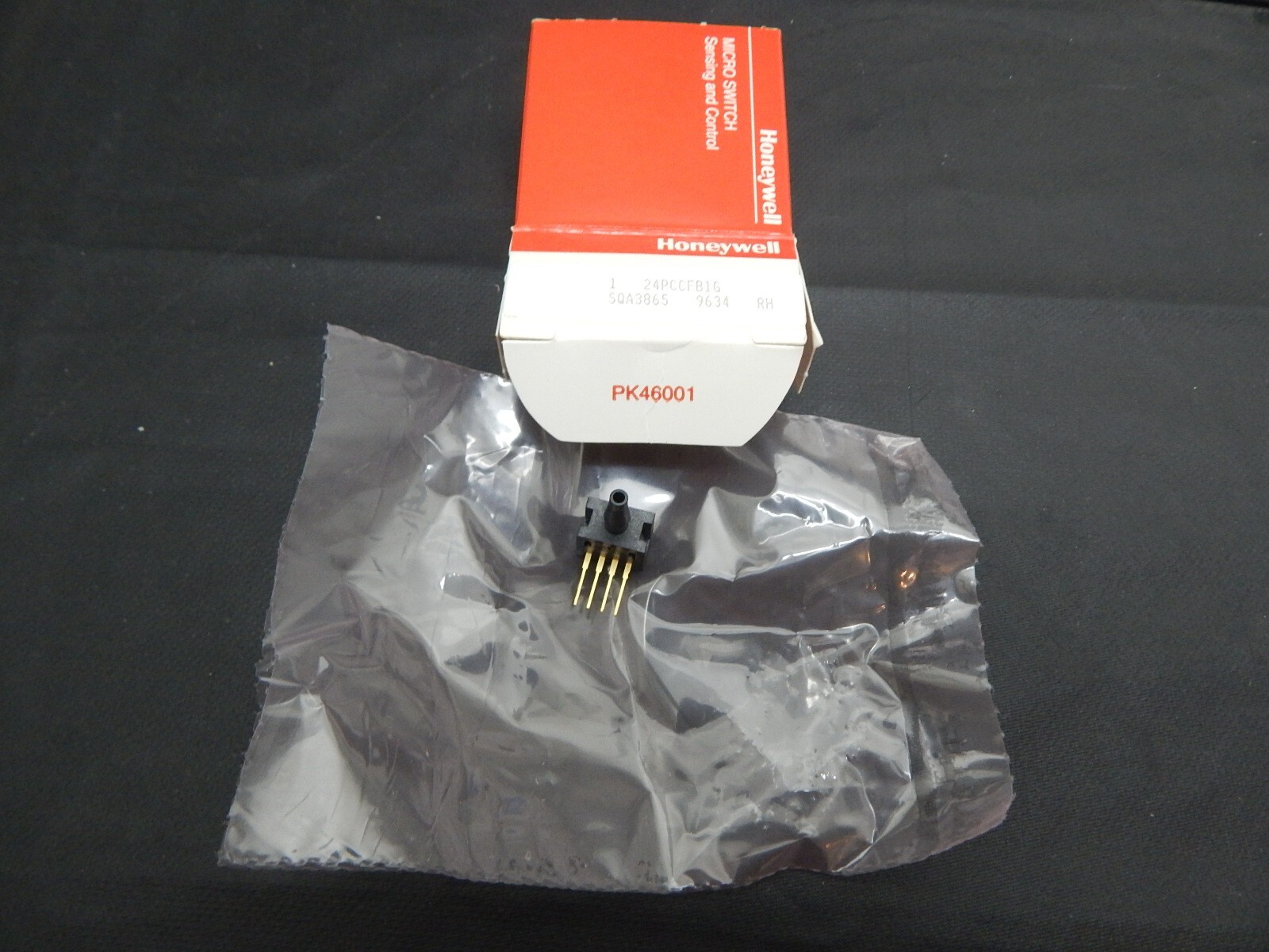 HONEYWELL MICROSWITCH 24PCCFB1G PRESSURE SENSOR 4 PIN - USA SELLER FAST SHIPPING