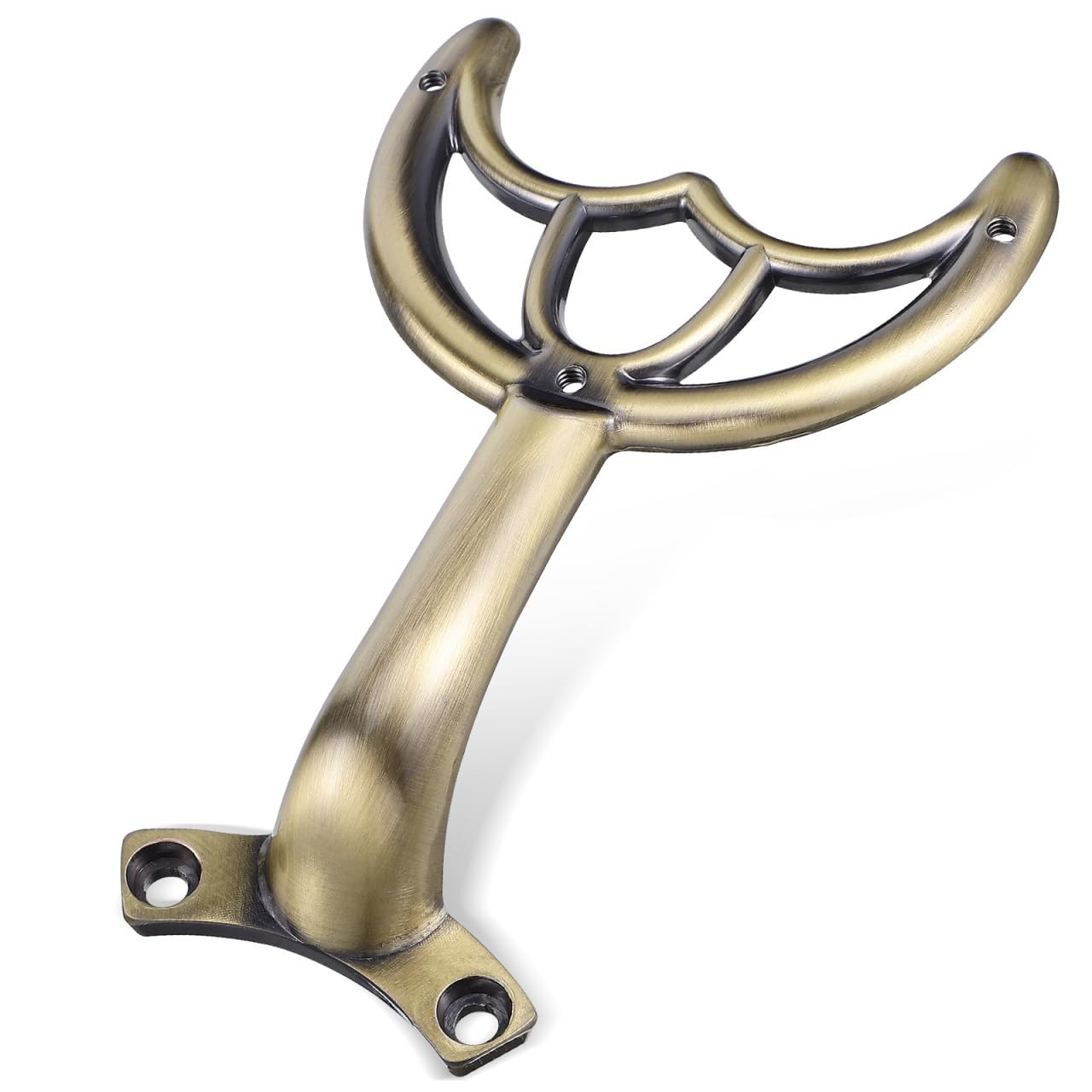 Ceiling Fan Blade Arm Bracket, 52" Antique Brass Replacement Flange Part for ...