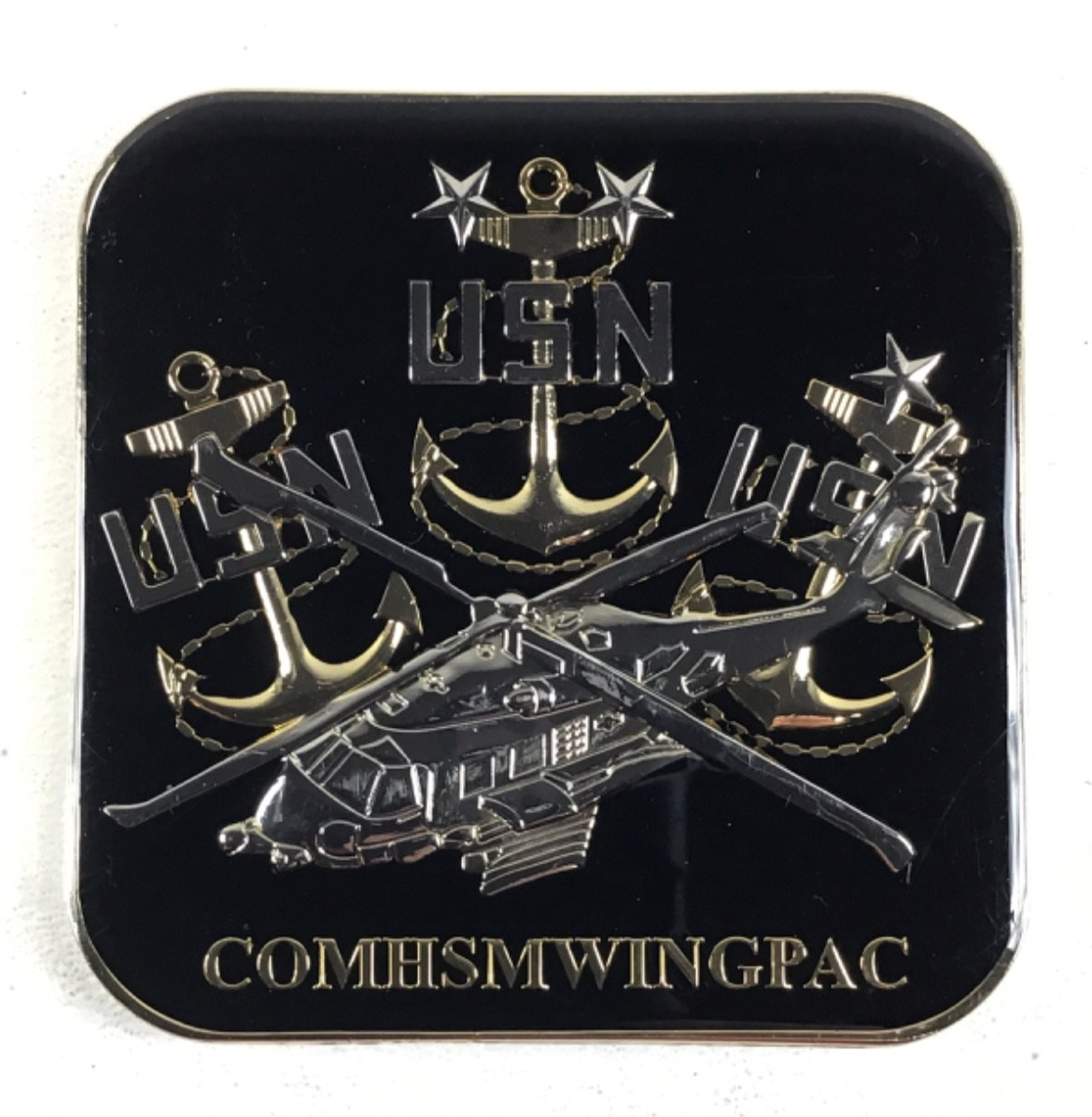 United States Navy USN COMHSMWINGPAC Maritime Strike Wing Pacific Challenge Coin