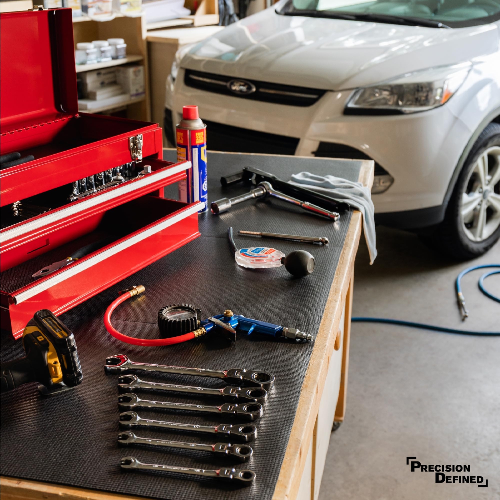 Professional Grade Tool Box Liner, 16" x 16 ft, Black | Tool Box Drawer Liner...