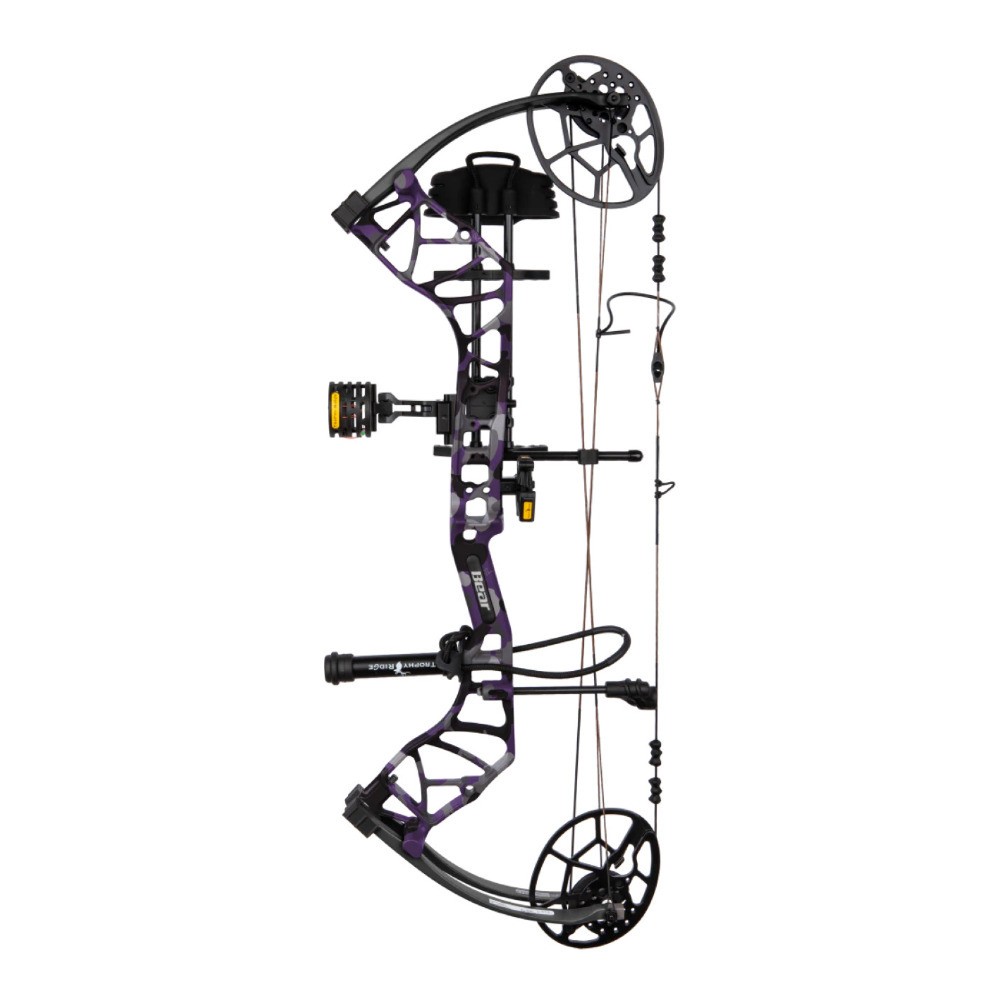 Bear Archery Legit Maxx RTH Compound Bow (10-70 lbs) - Fred Bear Twilight/Black