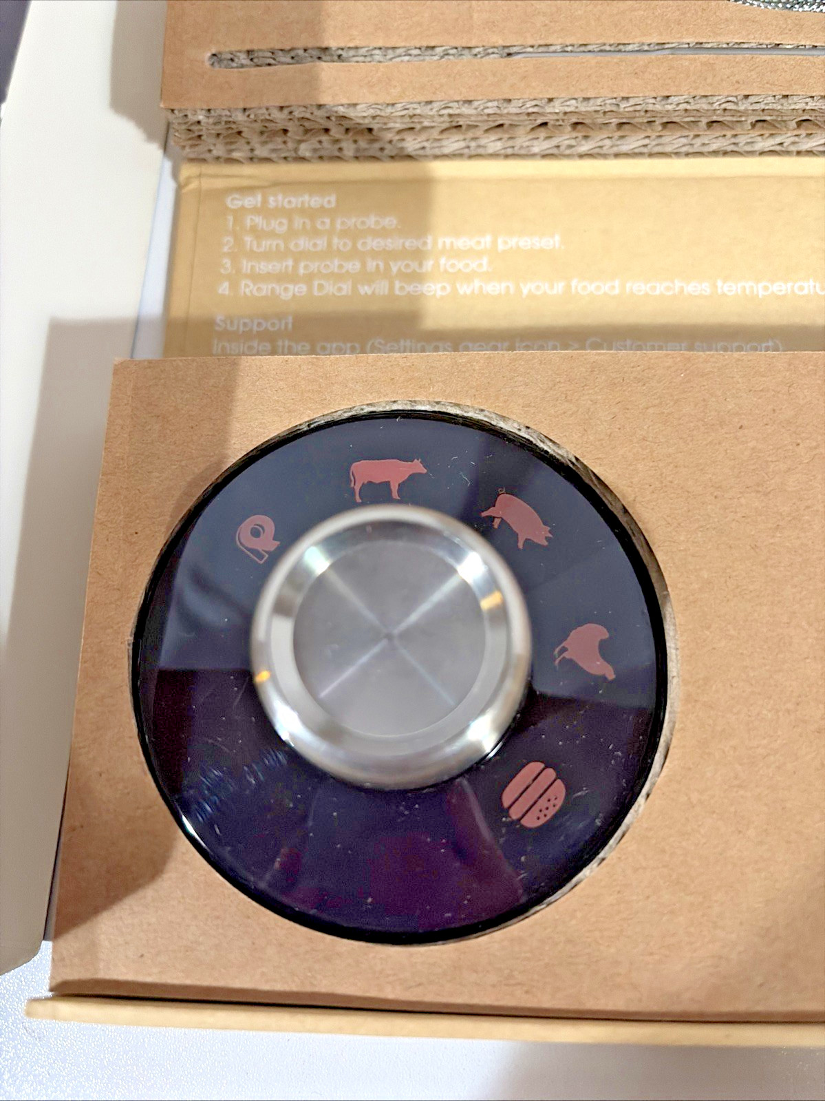 Meat Thermometer. Range Dial New, Never Used or Removed From Box