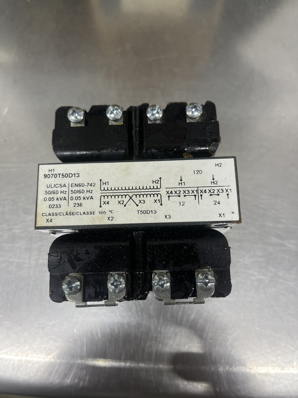 Square D 9070T50D13 Industrial Control Transformer New Old Stock Made USA