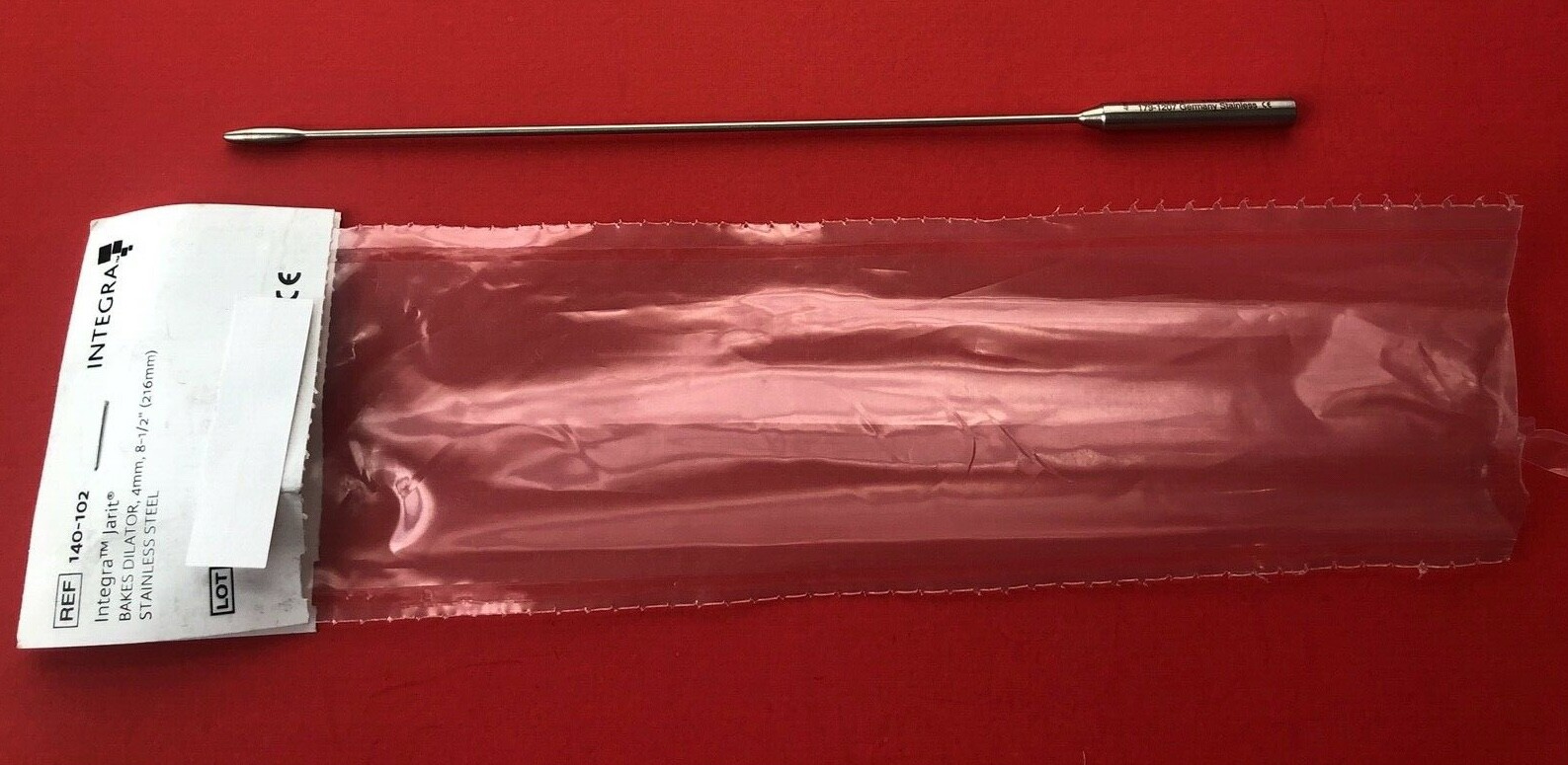 Integra Jarit Bakes Dilator 4mm 8.5" *MADE IN GERMANY* Ref: 140-102