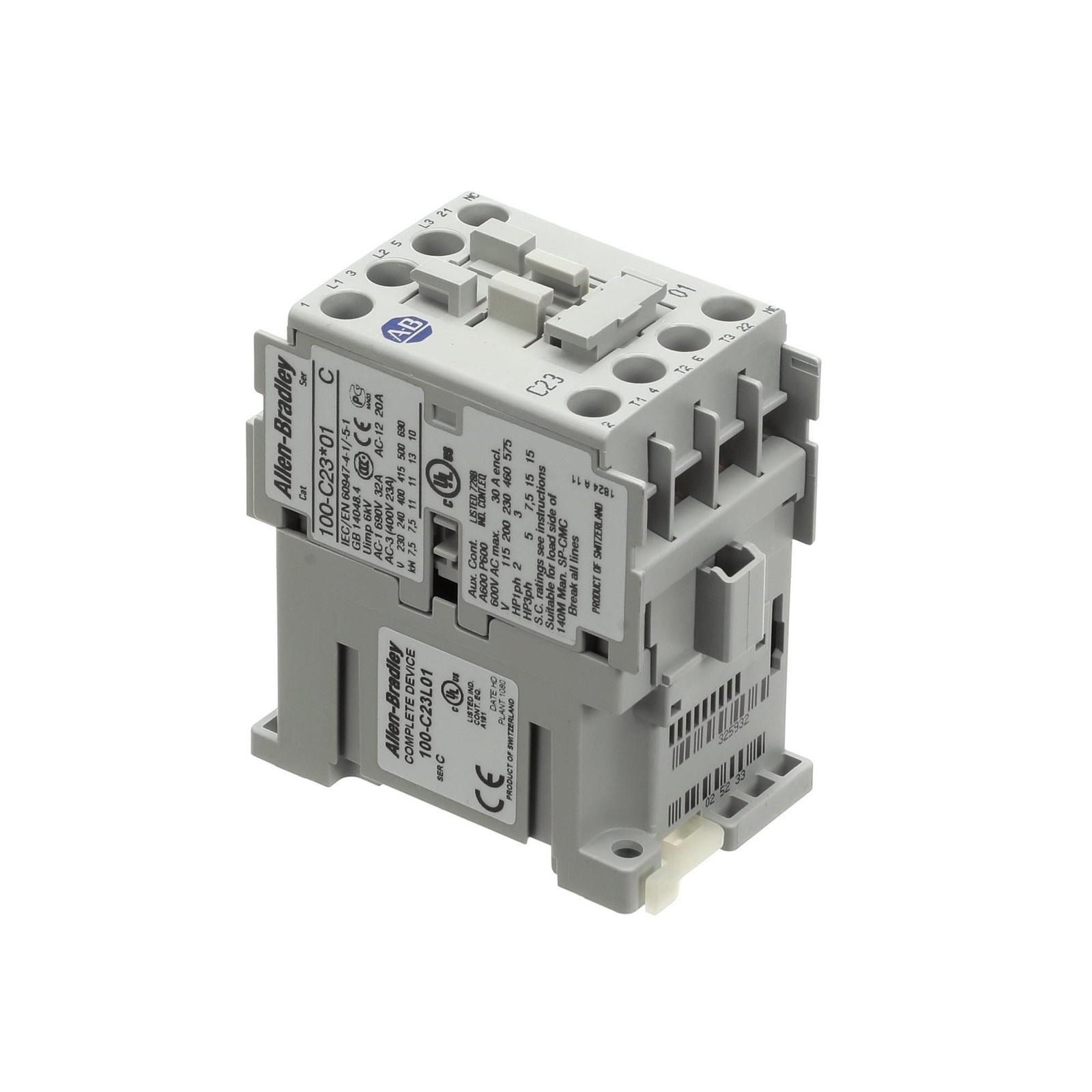 Vogt Ice Machines Contactor, 23A, 3 Pole W/1Nc A 12A7516E26 - Genuine OEM
