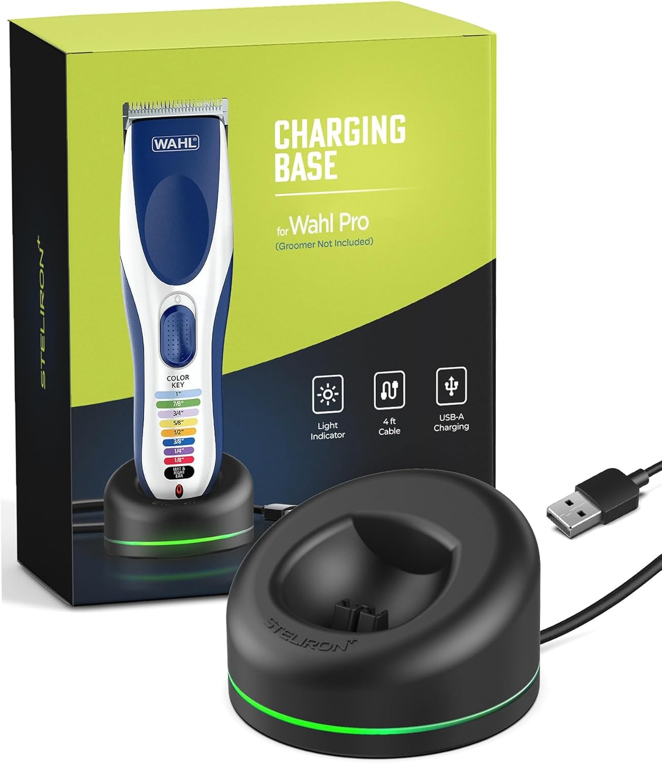 Replacement Charger for Wahl Color Pro Cordless Clipper & Trimmer (Model 9649P),