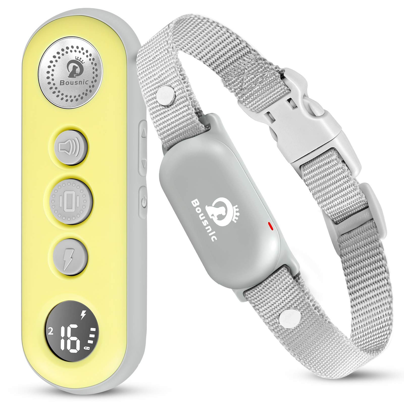 Dog Shock Collar with Remote - for Dog 10-120lbs 1000ft Waterproof Rechargeab...