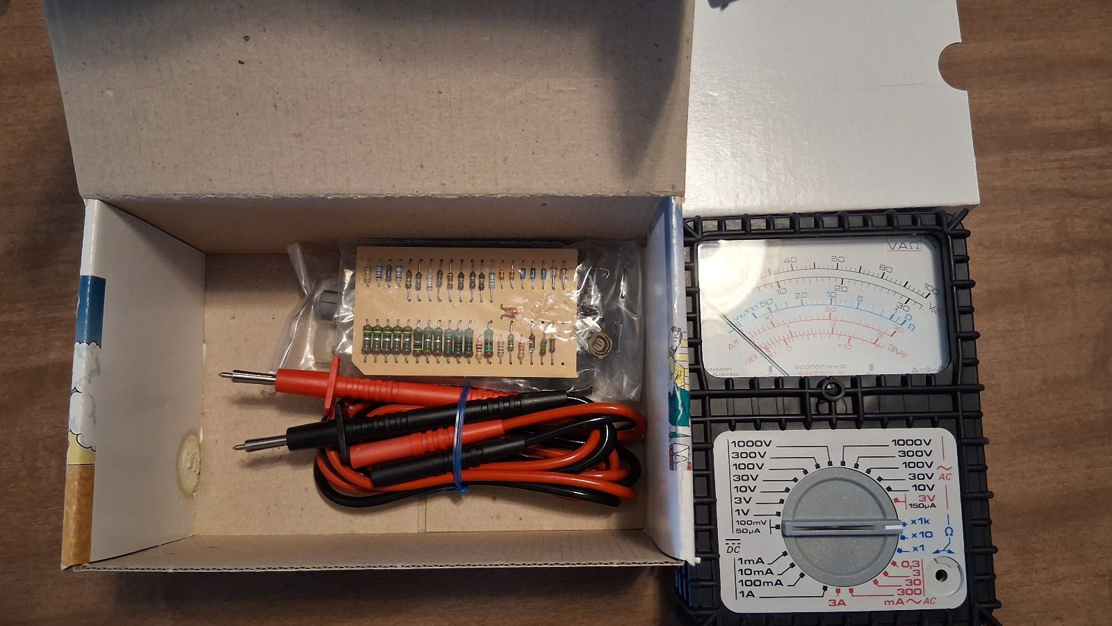 Man'x 102 Controller Universel Kit Multi-Meter - NOS, unbuilt, in box w/manual