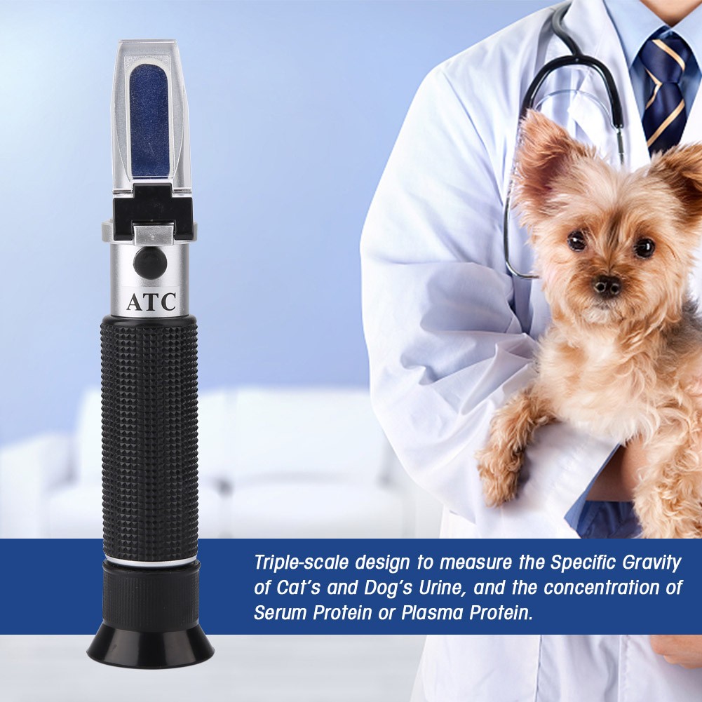 Professional RZ126 Refractometer For Pet Urine Specific Gravity MIZS