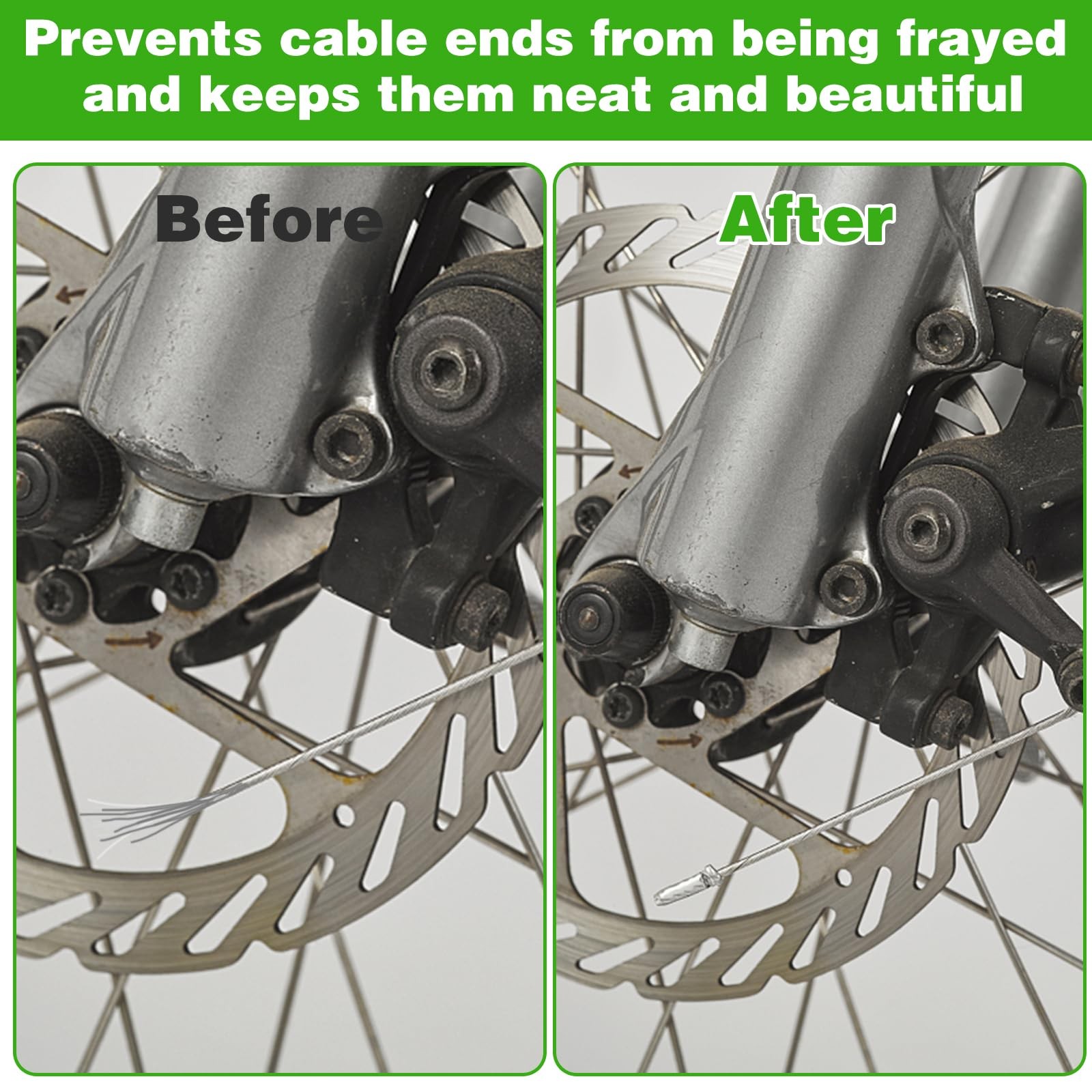 14Pcs Brake Cable Parts for Walkers Replace, Drive Rollator 45 inches, 1