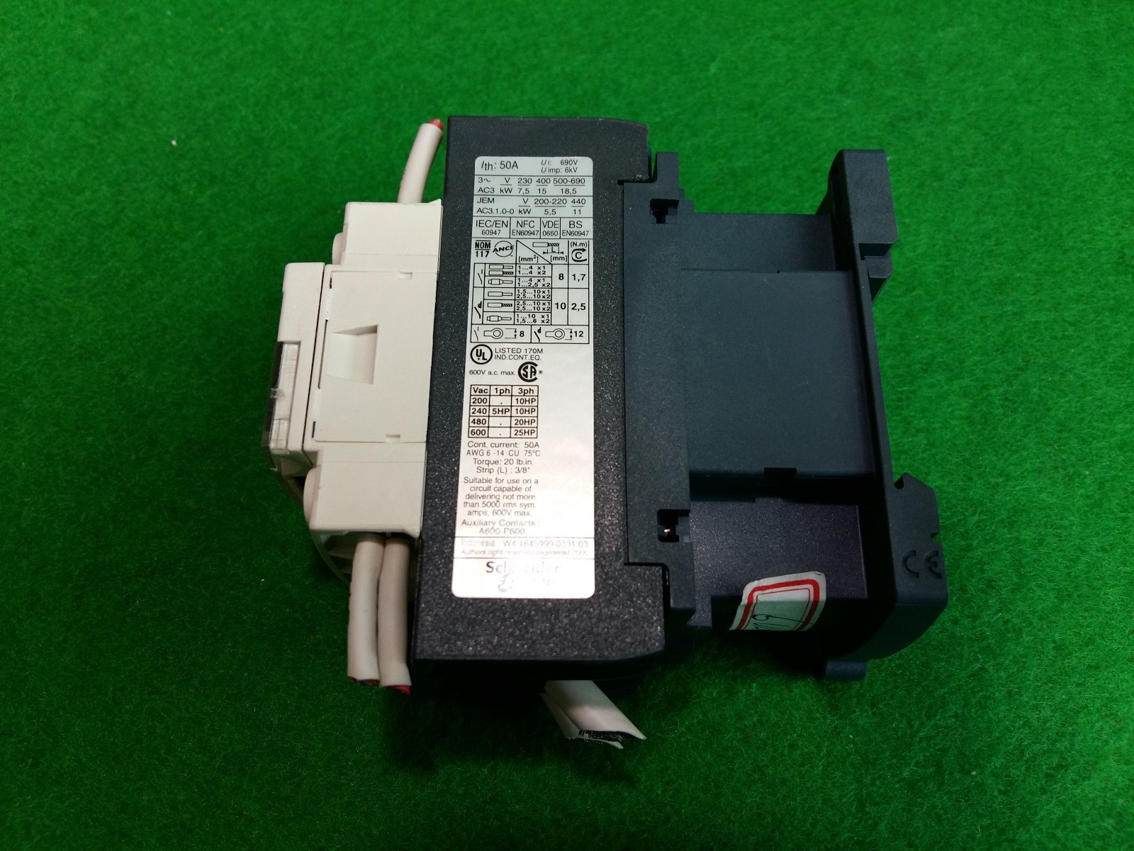 Telemecanlque LC1D326M7 AC220, USED