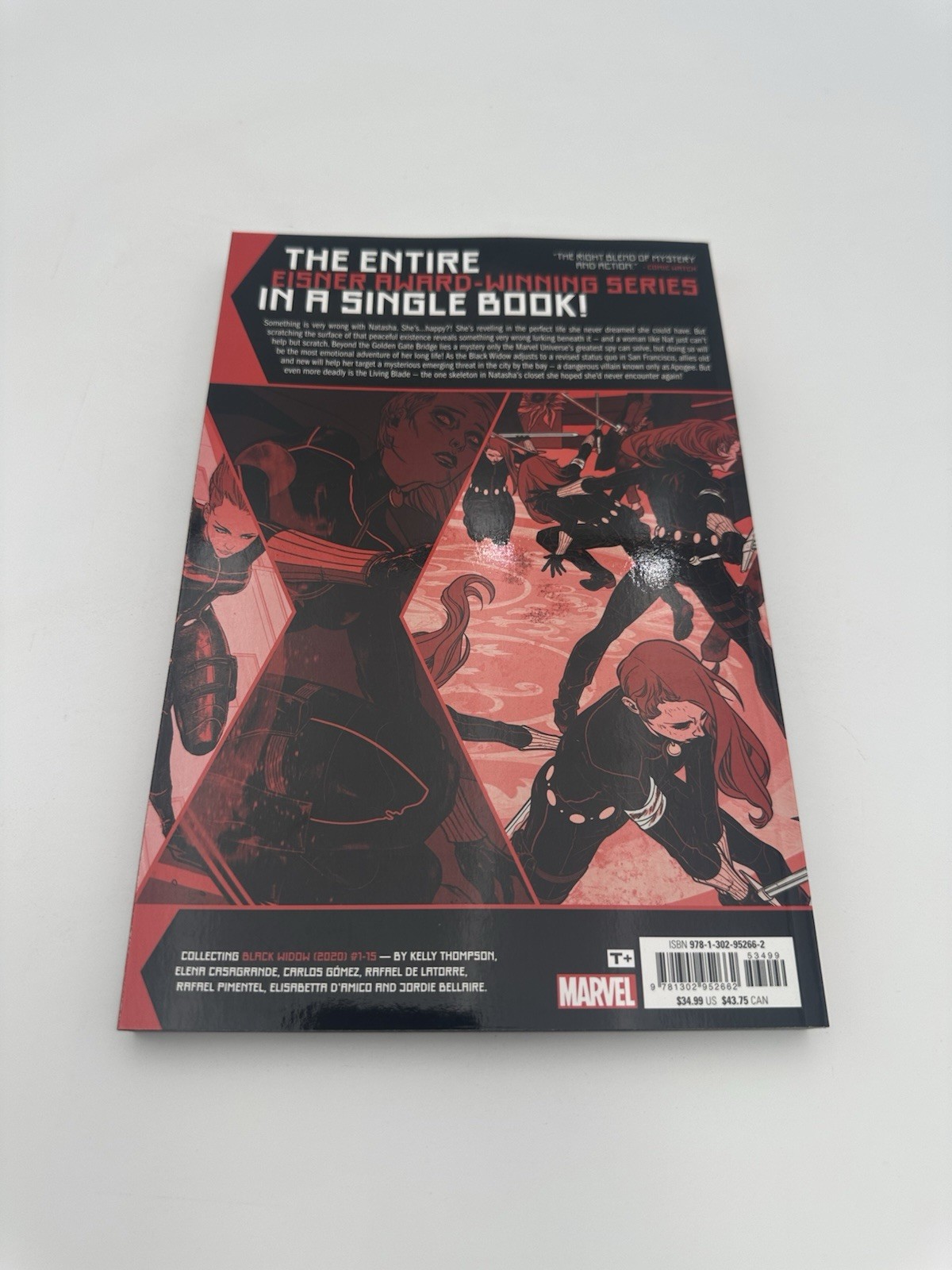 BLACK WIDOW BY KELLY THOMPSON TPB