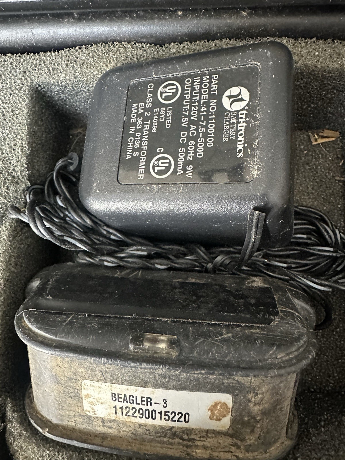 Tie-tronics Beagler 3 Dog Training Collar System And Remote Untested For Parts