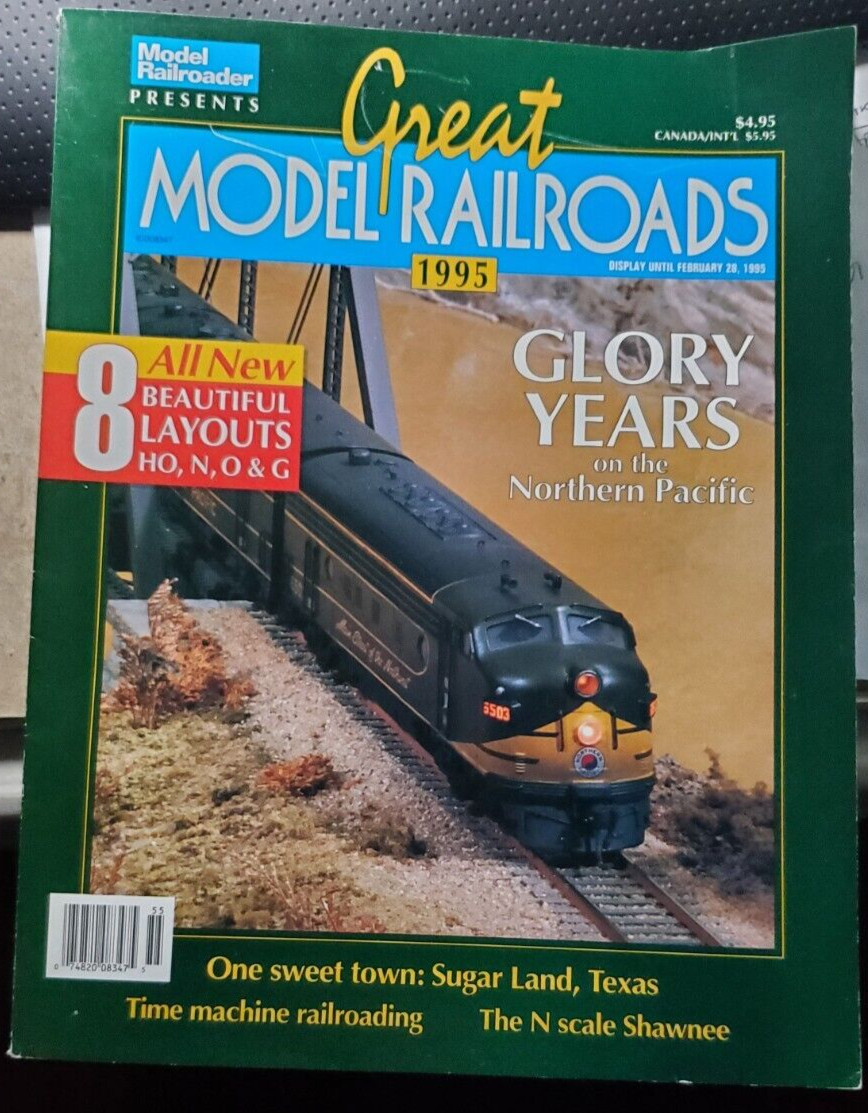 GREAT MODEL RAILROADS 1995   EXCELLENT