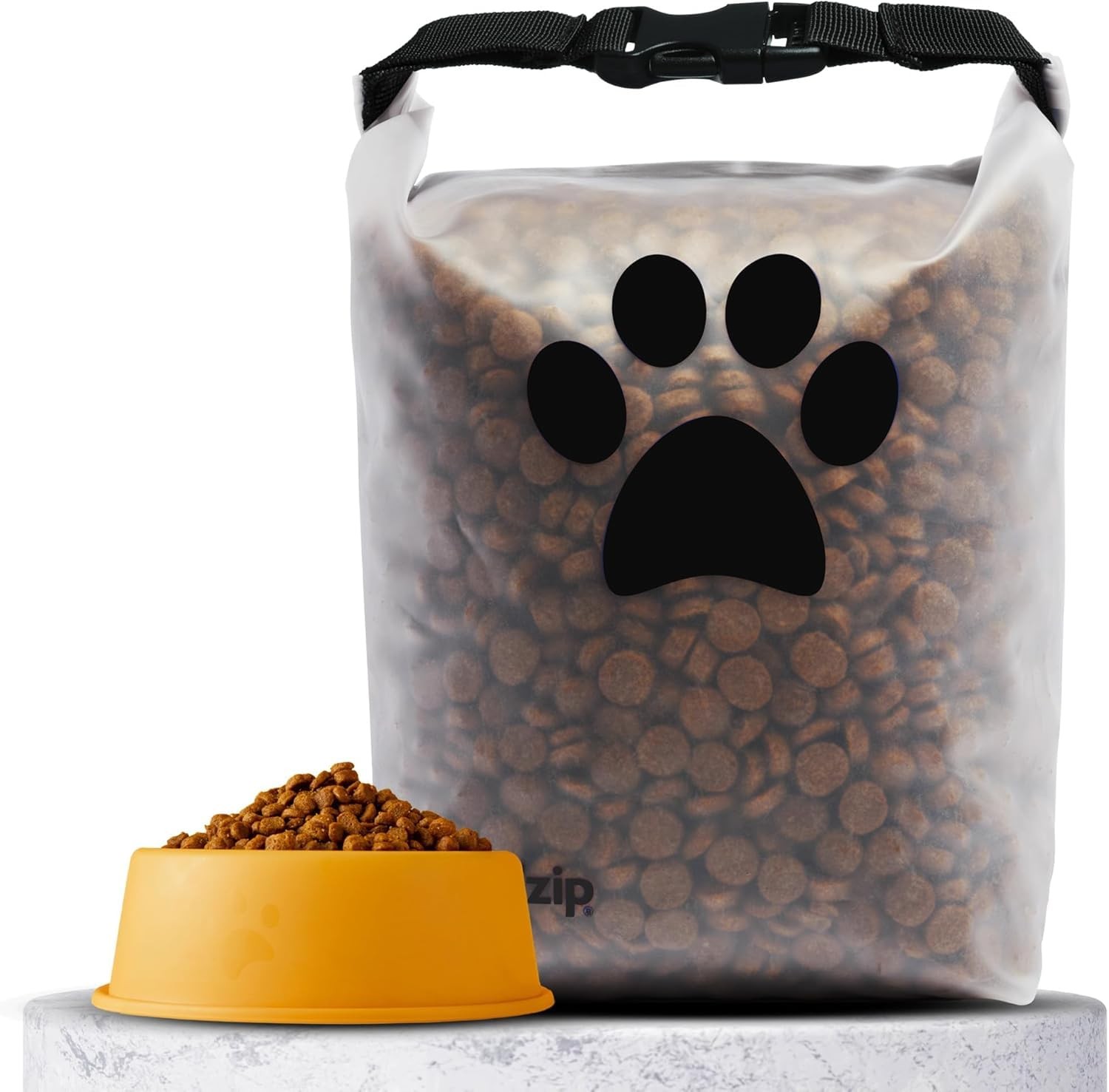 (re)zip Roll Top Pet Food Storage Bag (14-Cup) | BPA-Free, Food Grade, Pet Sa...