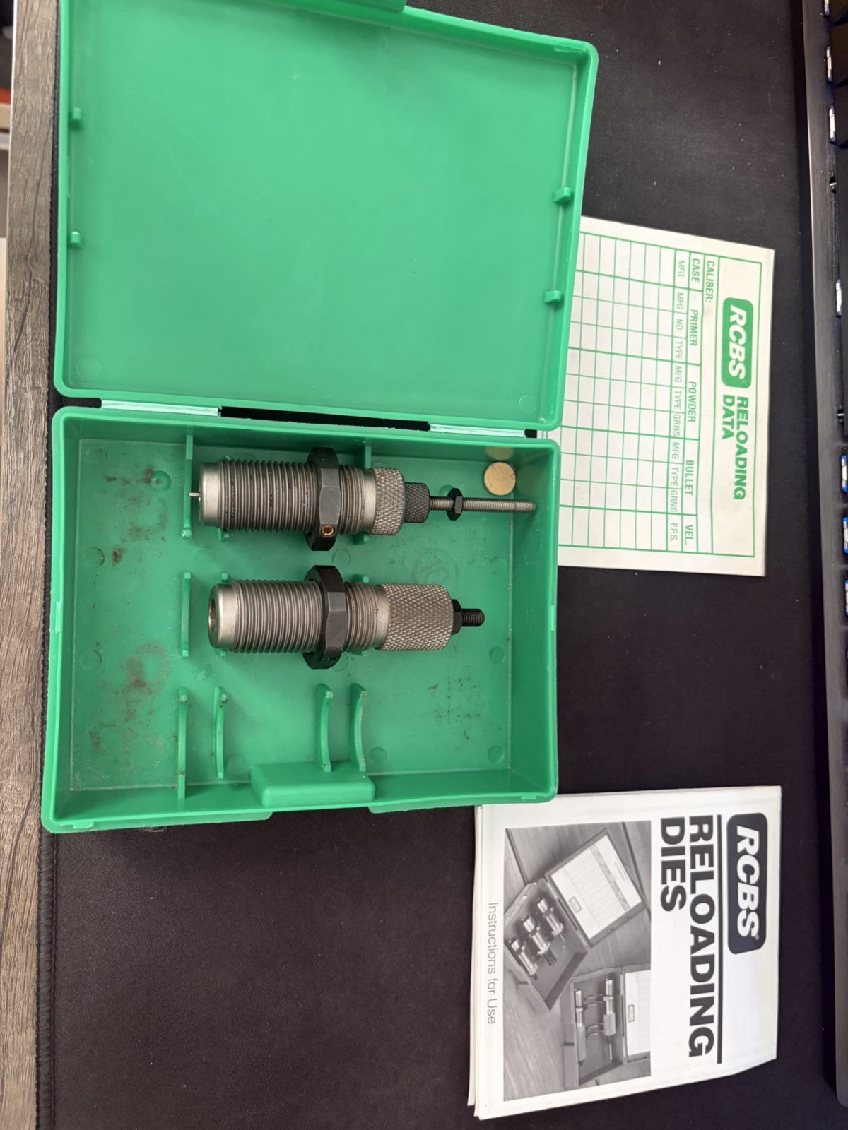 RCBS .222 Remington Neck Sizer Die Set (Model 10902) RCBS 2 Die Set .222 Rem