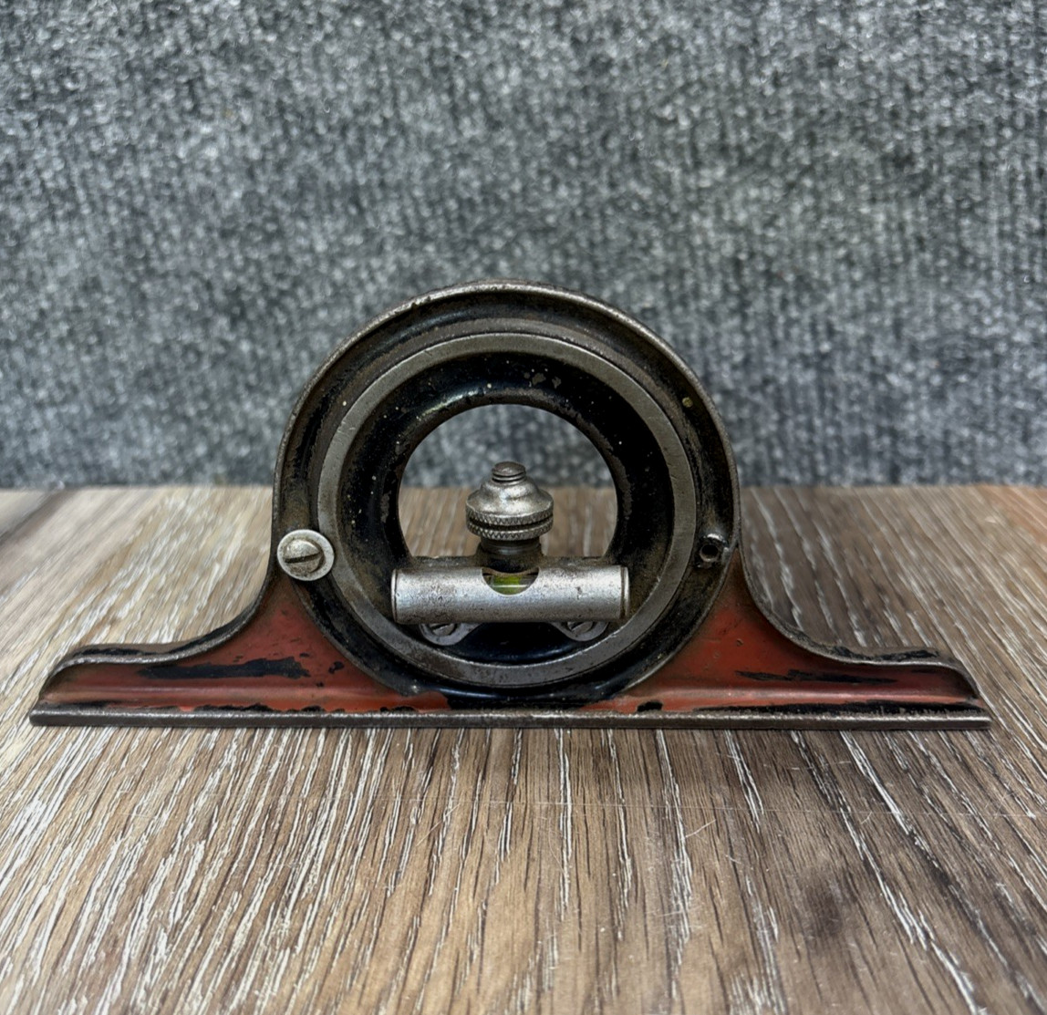 Union Tool Company Protractor Head With Bubble Level Made In Grange Mass. USA