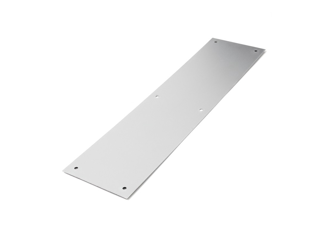 FHC PP416SA Push Plate 4" x 16" - Satin Anodized