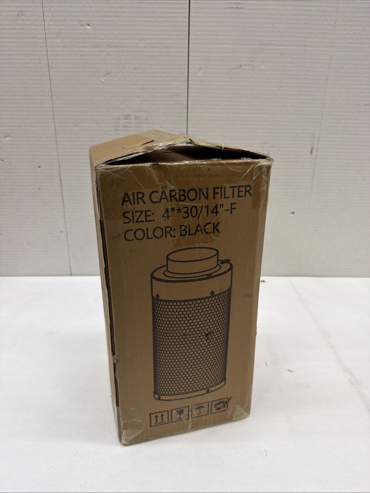 4" 30/14” -F Inline Duct Fan, Air Carbon Filter w/ Power Control