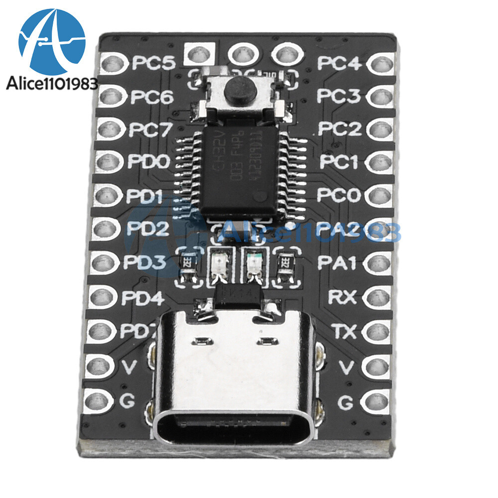 1-10PCS CH32V003F4P6 Core Development Board RISC-V Processor IIC SPI Type-C
