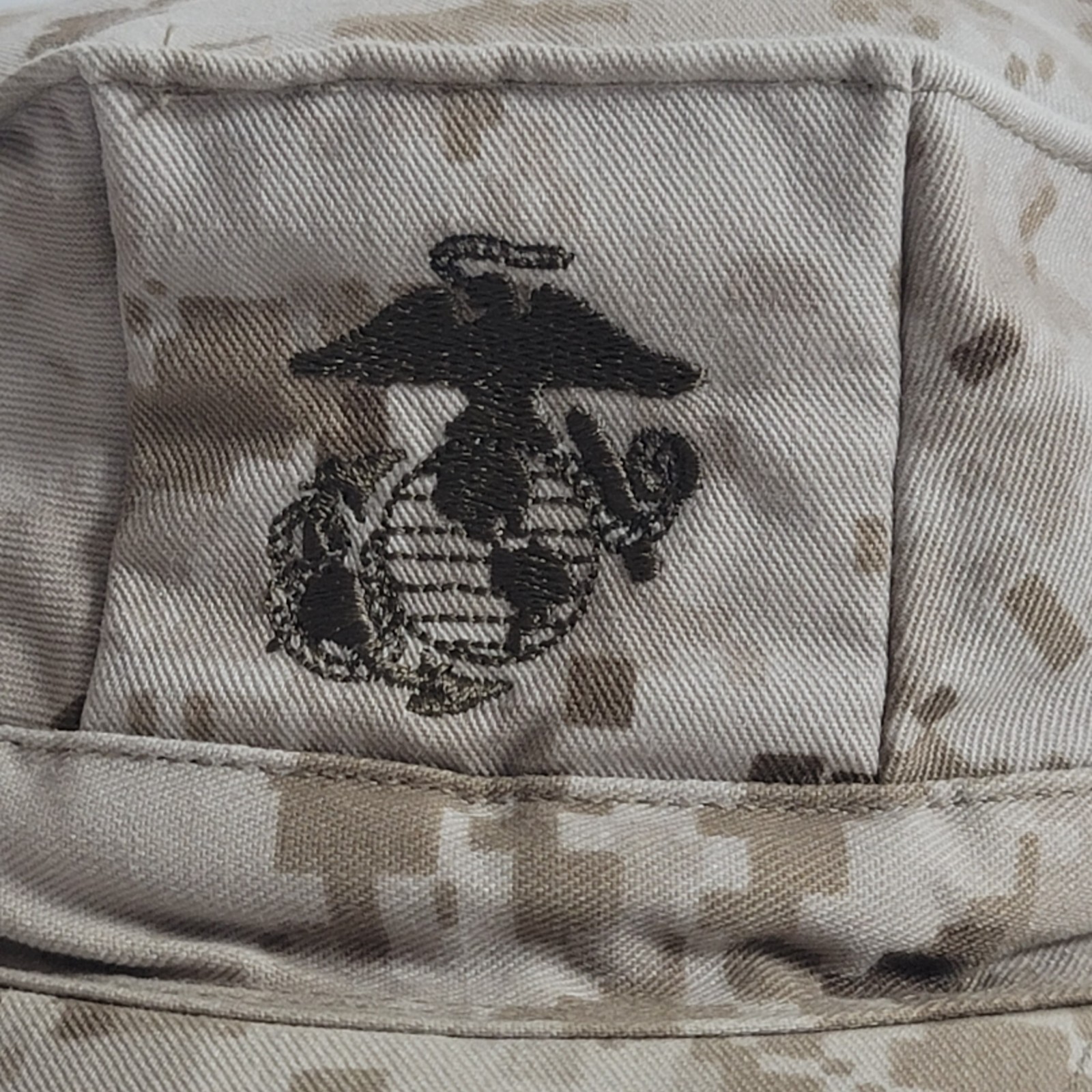 DIGITAL DESERT CAMO SMALL USMC 8 POINT UTILITY CAP US MARINE CORPS