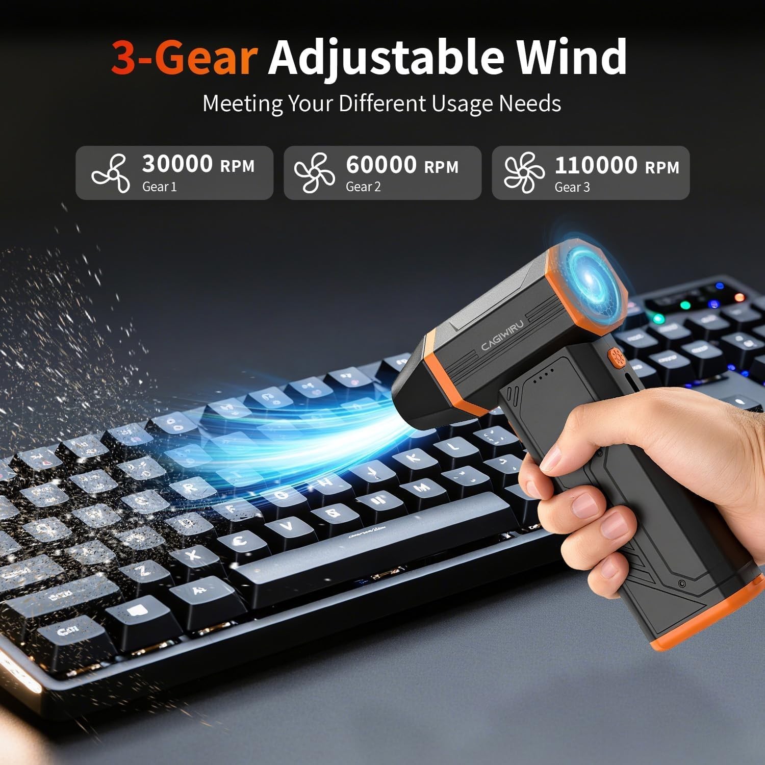 Super Power Electric Air Duster - Lightweight, Eco-Friendly & High-Performance