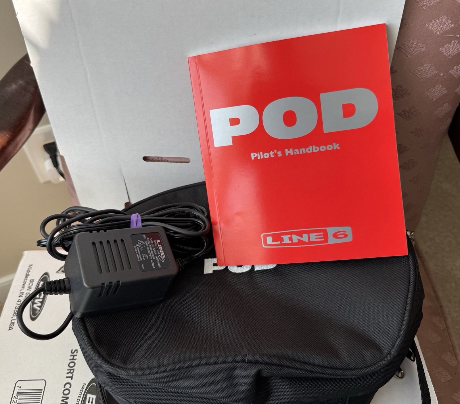 Line 6 POD 2.0 Amp Modeler Multi-Effects Processor w/Manual