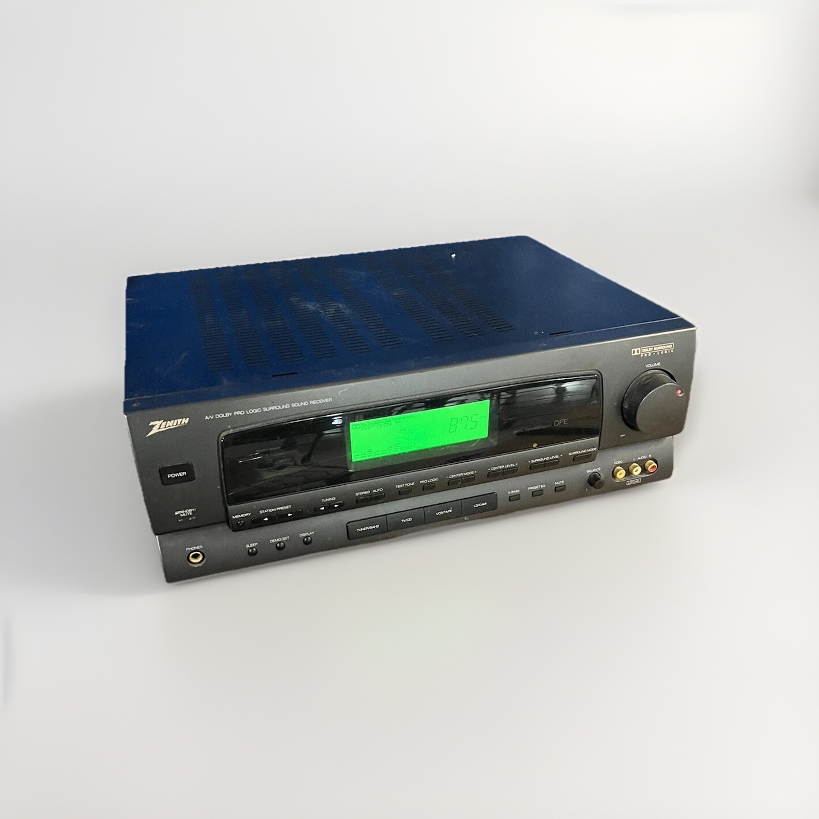 ZENITH Z712B Dolby Surround-Pro Logic 5.1 Amplifier Vintage - Read!