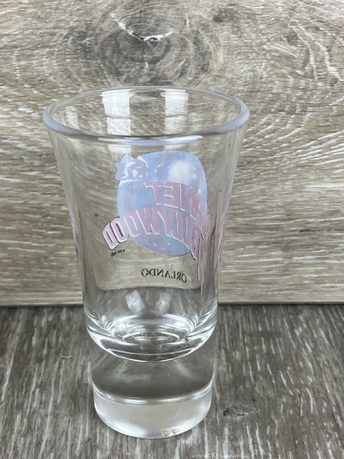 Planet Hollywood Tall Shot Glass