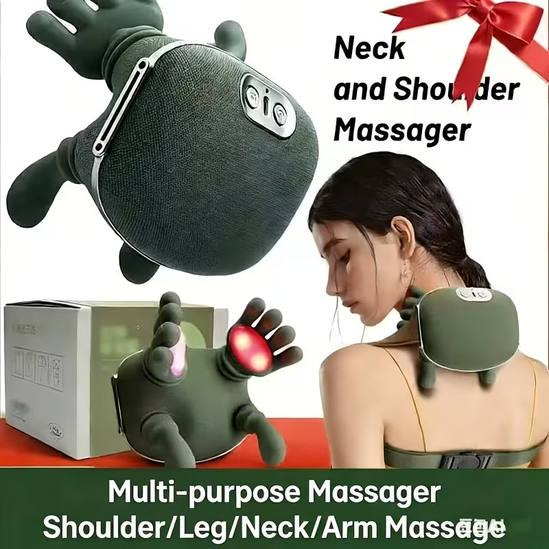Portable Deep Tissue Massager Suitable for The Back, Neck, Shoulders, And Lower