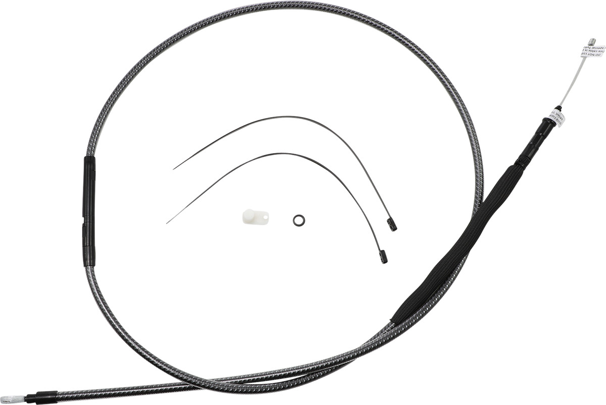 MAGNUM SHIELDING - High-Efficiency Polished Karbonfibr Clutch Cable | 722310HE