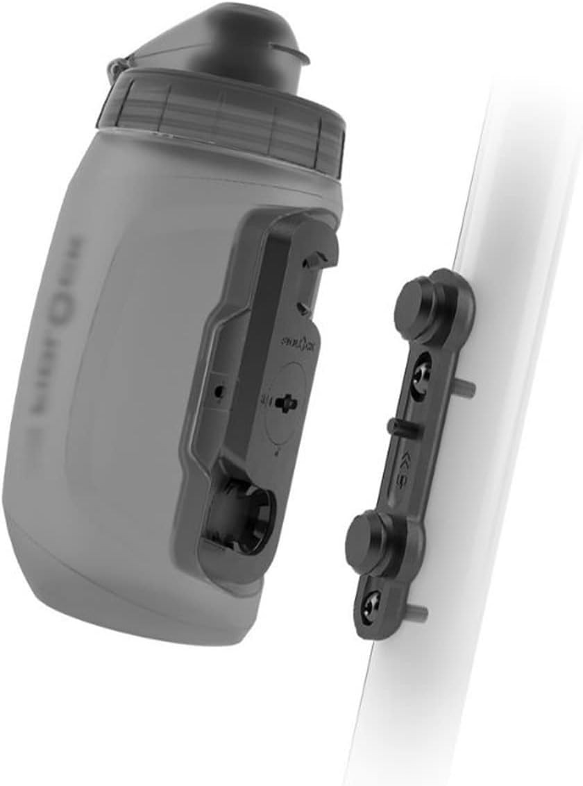 Twist Bottle 450Ml & Bike Base Set | New Leak-Proof, Self-Sealing Bottle Cap | B