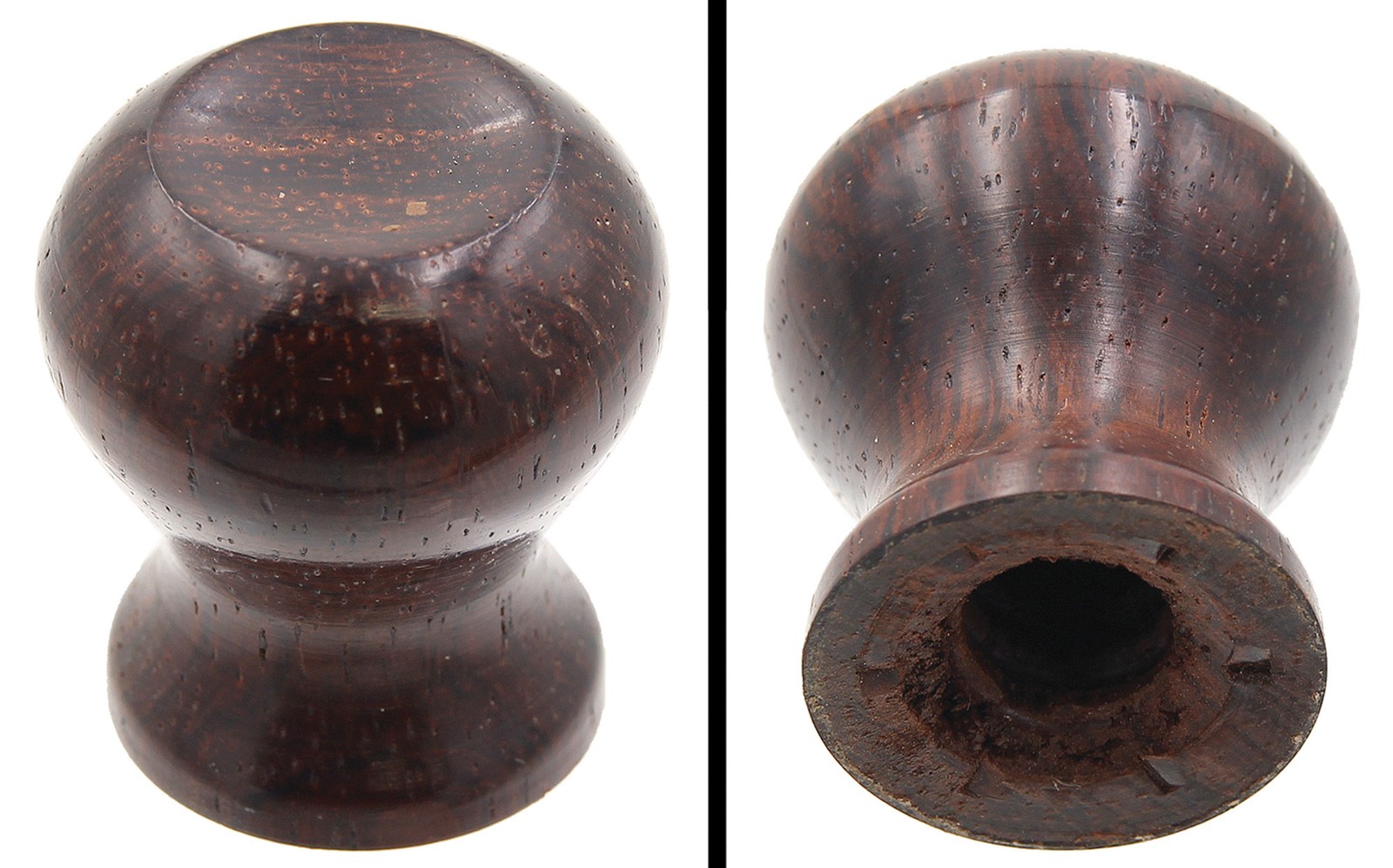 Orig. Tropical Hardwood Front Knob for Stanley No. 220 Block Plane -mjdtoolparts