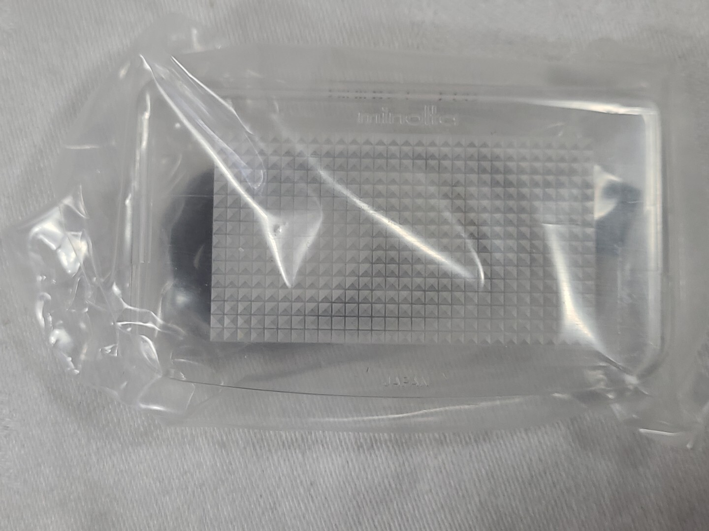 NEW - Minolta Wide Panel Diffuser W1 28mm Auto Electroflash 128/132x