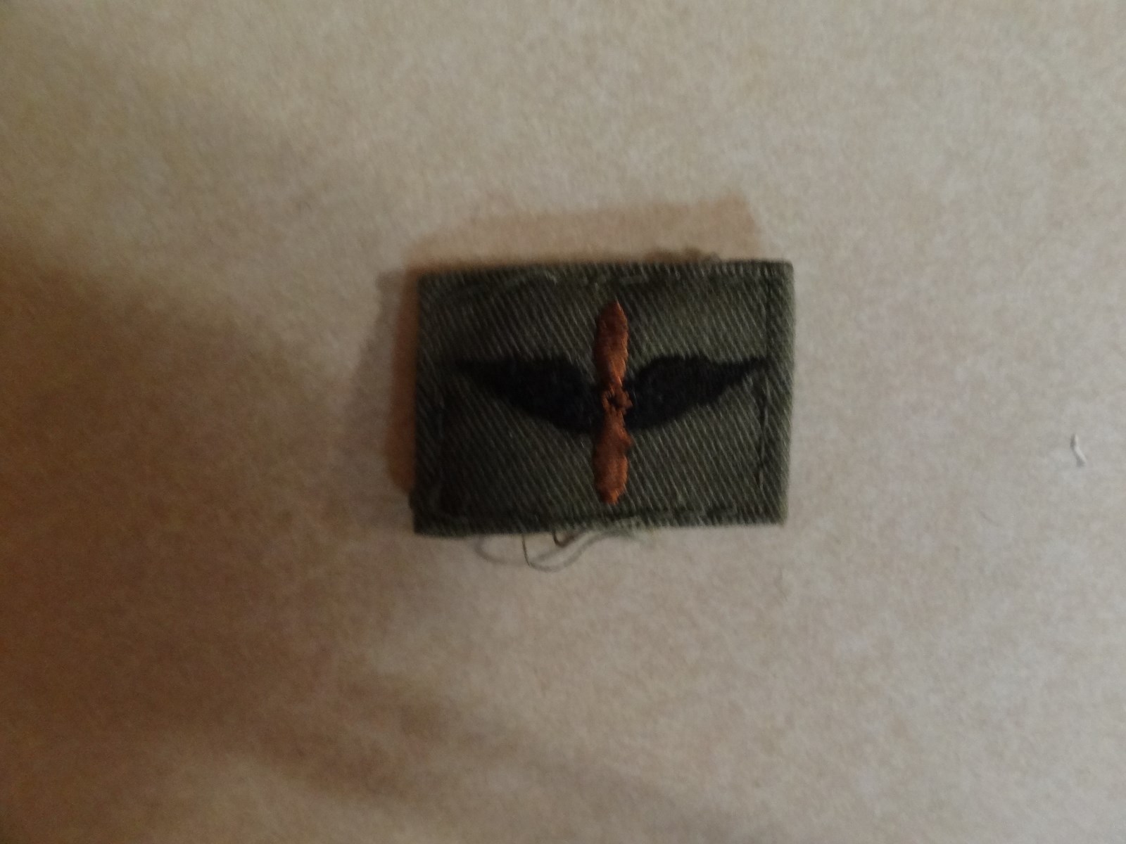 MILITARY PATCH US ARMY CLOTH SEW ON OLDER AVIATION