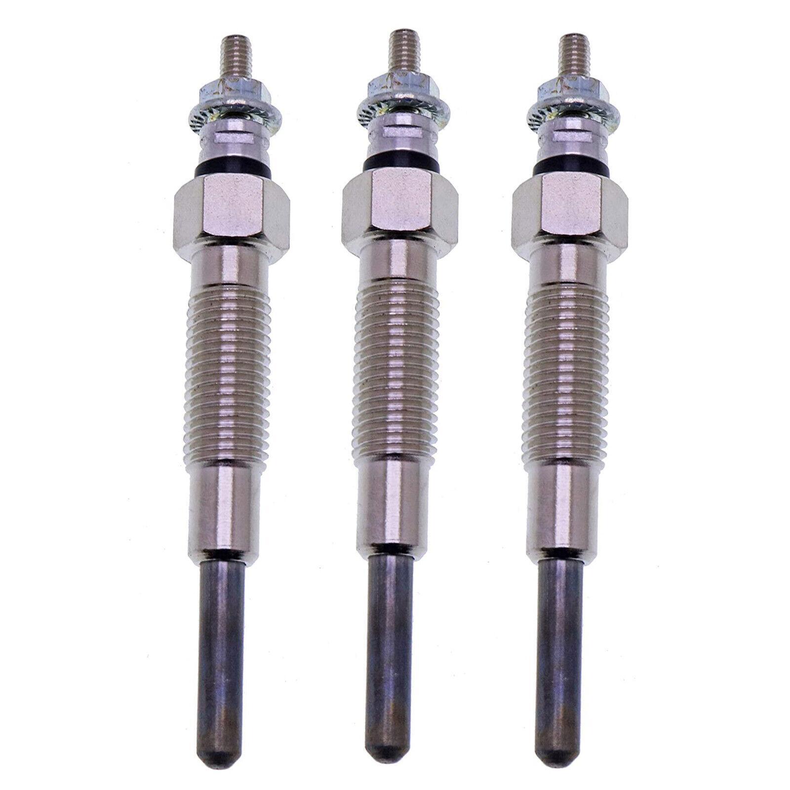 3X Glow Plug 32A66-03102 for Max 25 HST,Max 24 HST,Max 26 Mahindra Tractor