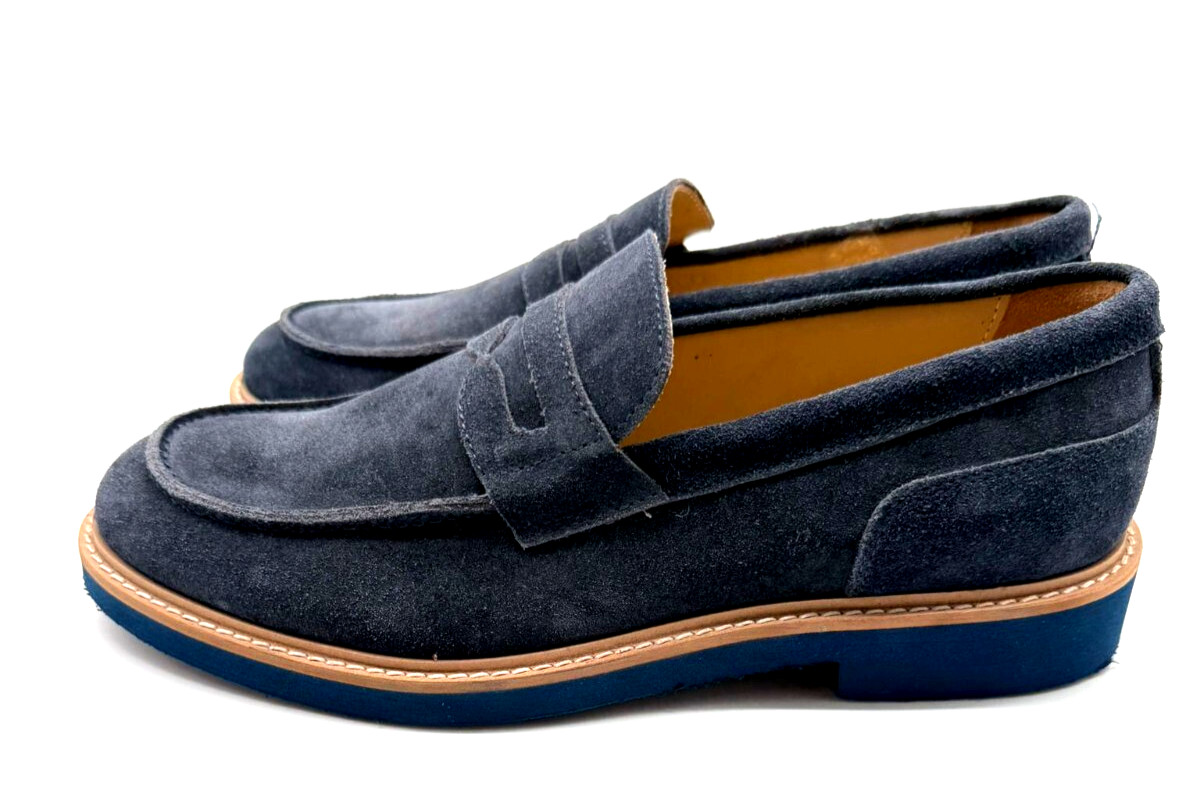 Men's PAYO Overseas Loafer Suede Sneakers Shoes