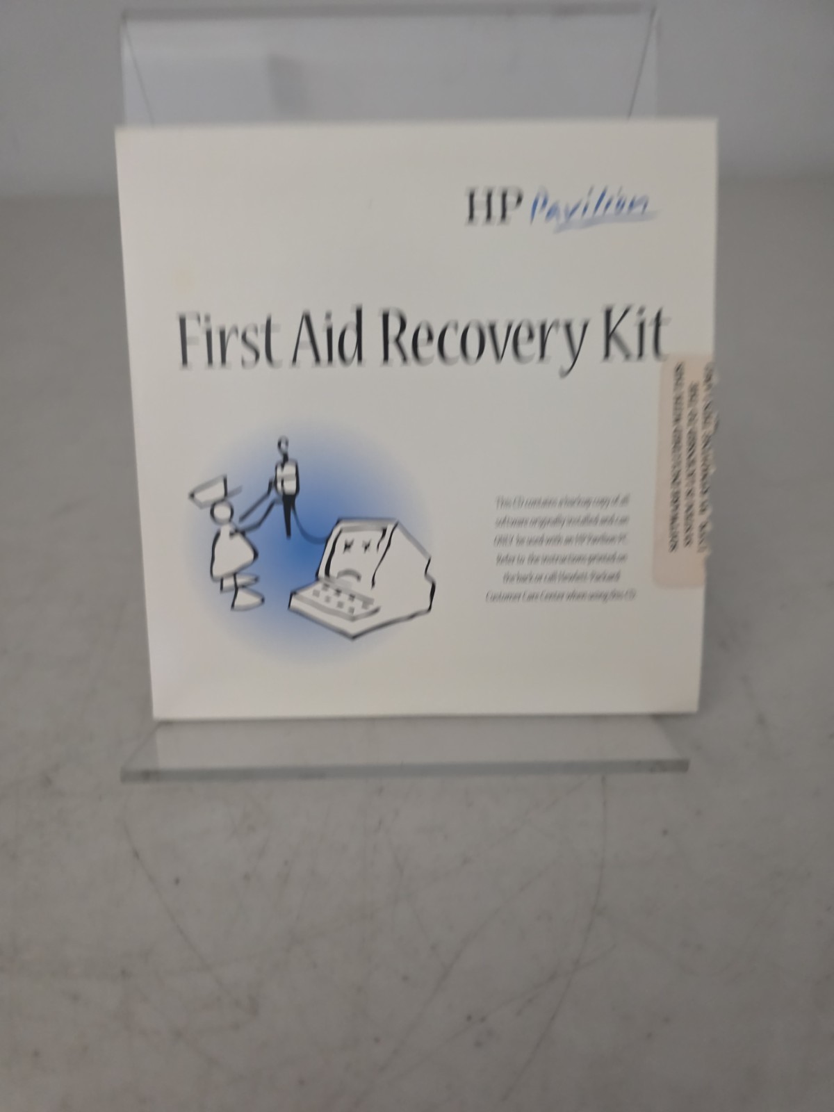 HP Pavilion First Aid Recover Kit - CD