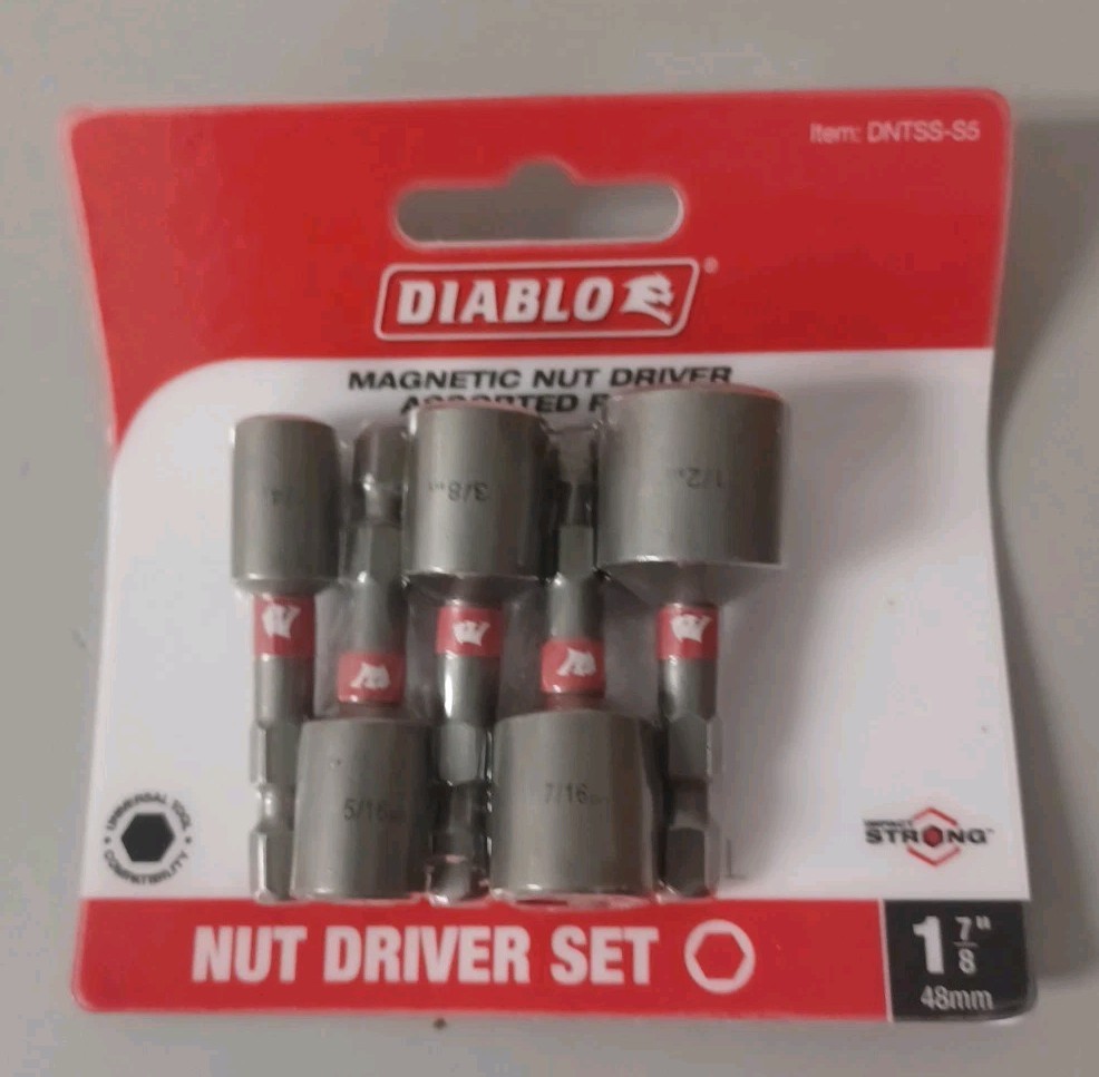 Set Of 3 Diablo Nut Driver Sets (DNTSS-S5)