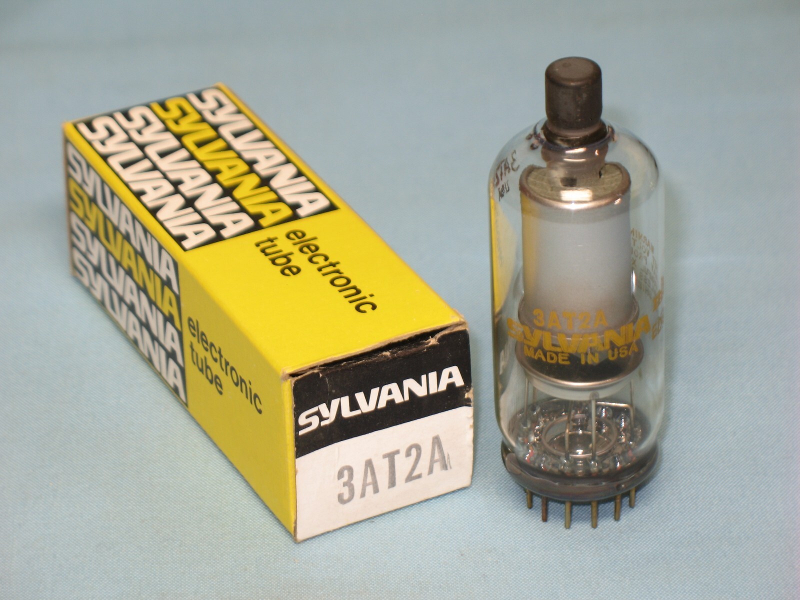 VACUUM TUBE ~ 3AT2 ~ SYLVANIA ~ NOS ~ 3AT2