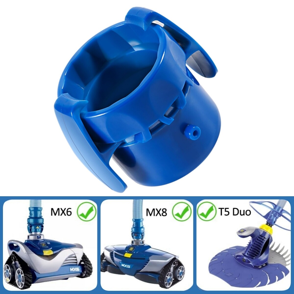 Quick Connector R0526900 For Zodiac Baracuda MX6,MX8,T5 Duo Suction Cleaner Pool