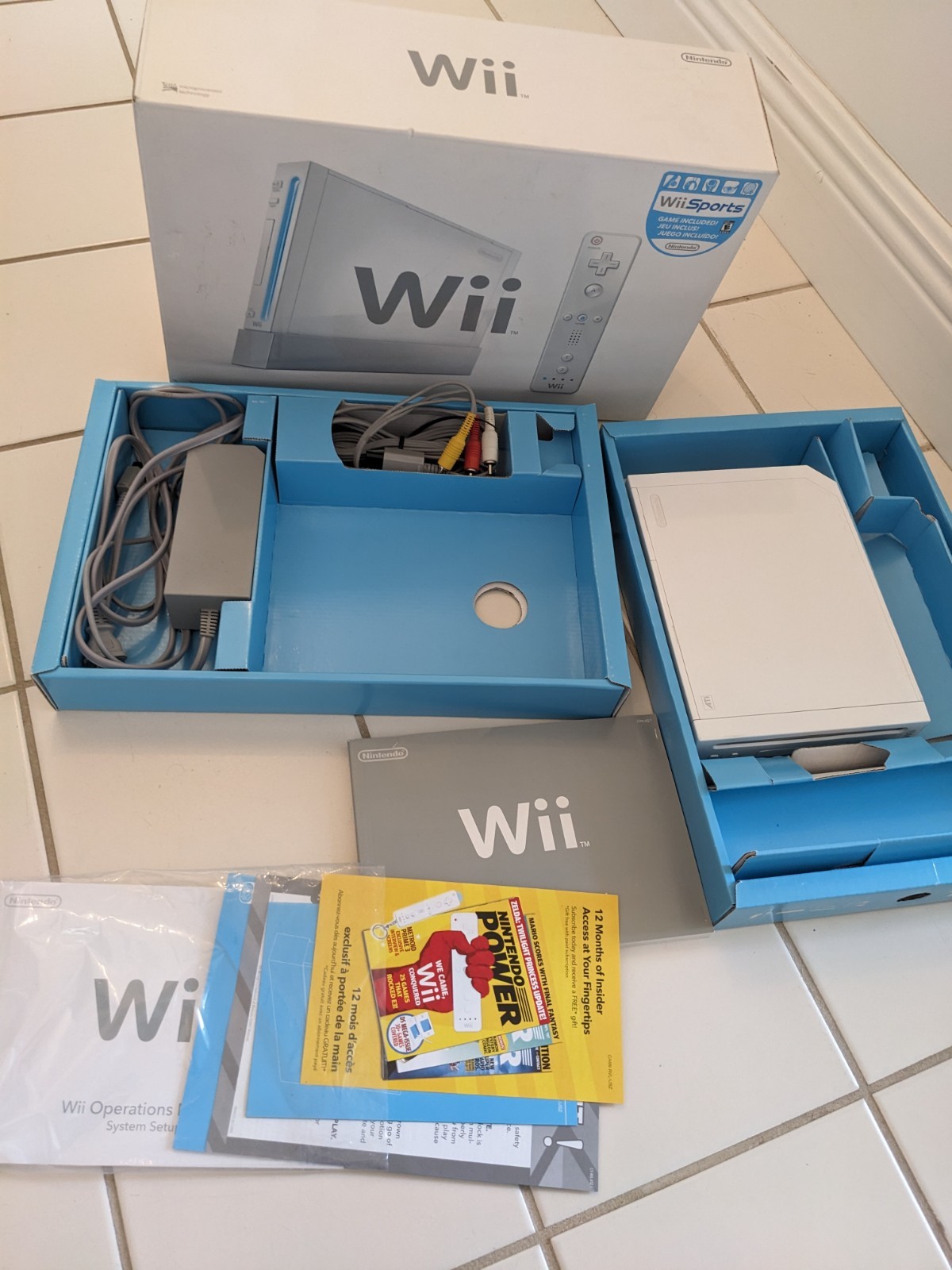 Nintendo Wii Console White - Pre Owned, No Remotes, Sensor Bar, Or Game