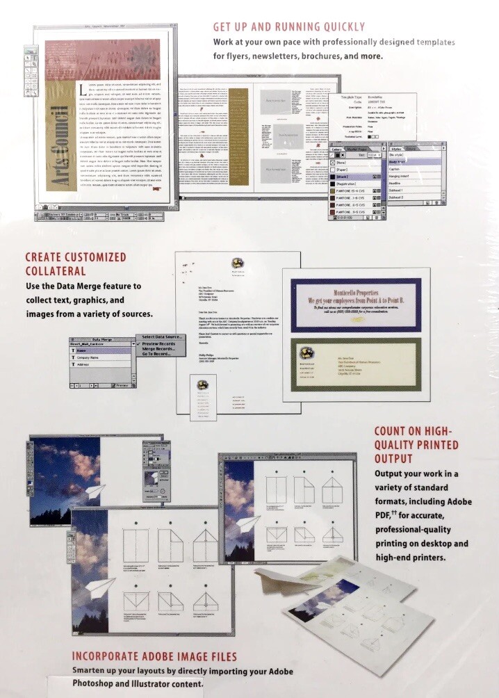 NEW Adobe PageMaker 7.0 Education UPGRADE Version - MAC New SEALED