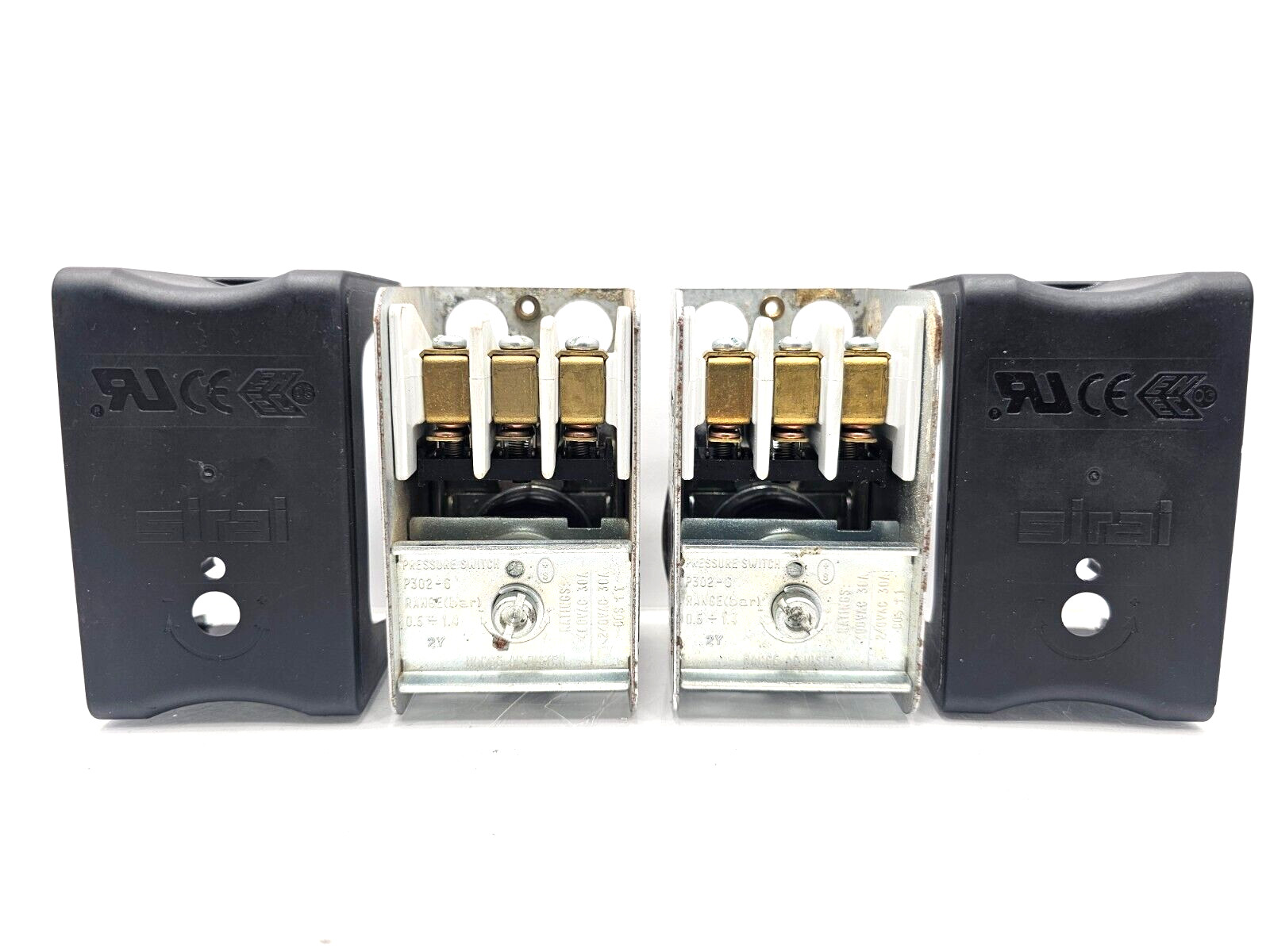 P302-6 UNIVERSAL SIRAI PRESSURE SWITCH 30AMP P3026 LOT OF 2