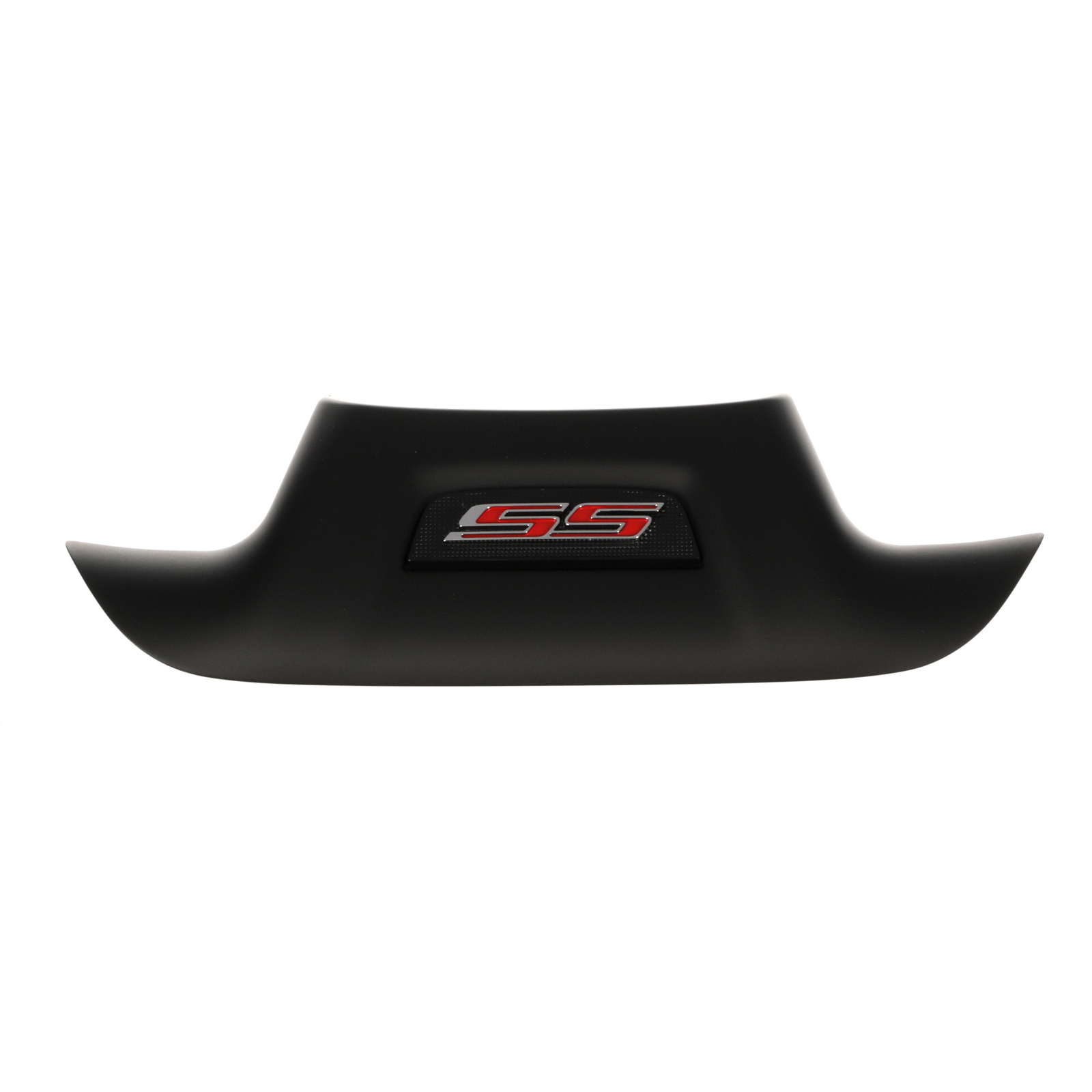 OEM 16-23 Camaro Lower Steering Wheel Spoke Cover Black w/Red SS Logo 87865407