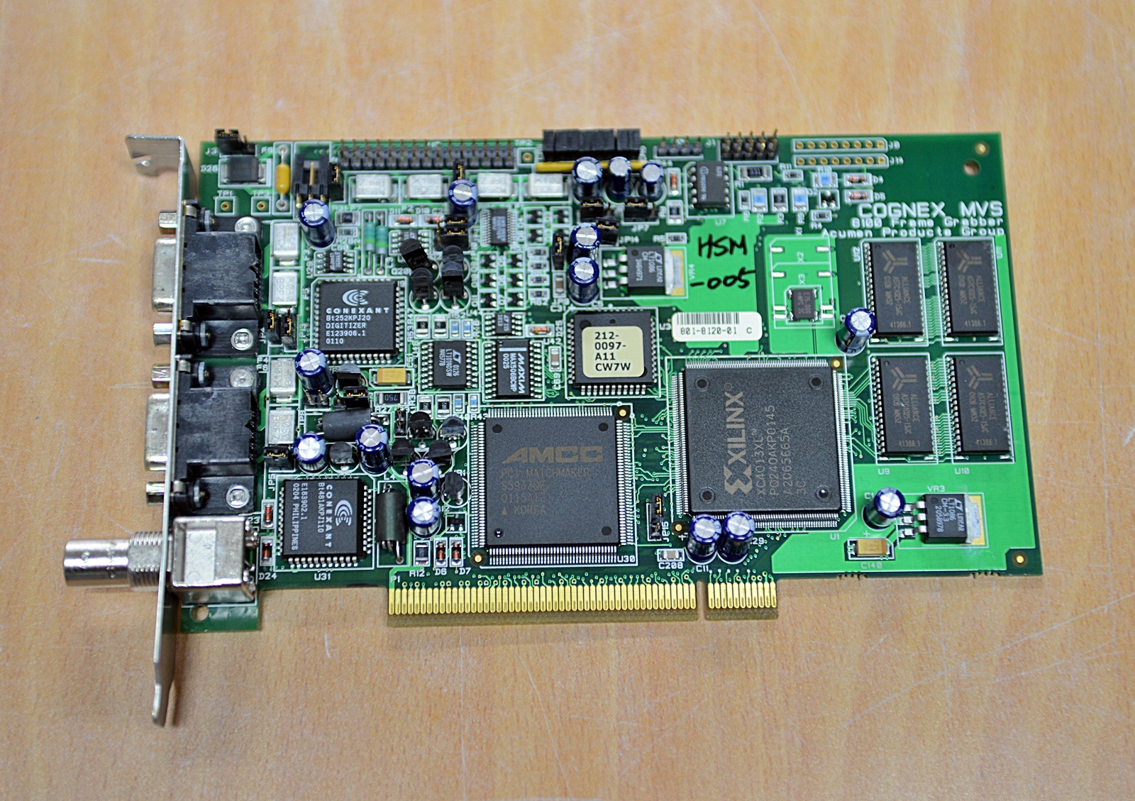 Cognex MVS 8100 Frame Grabber ASP-8100-FFX REV. A